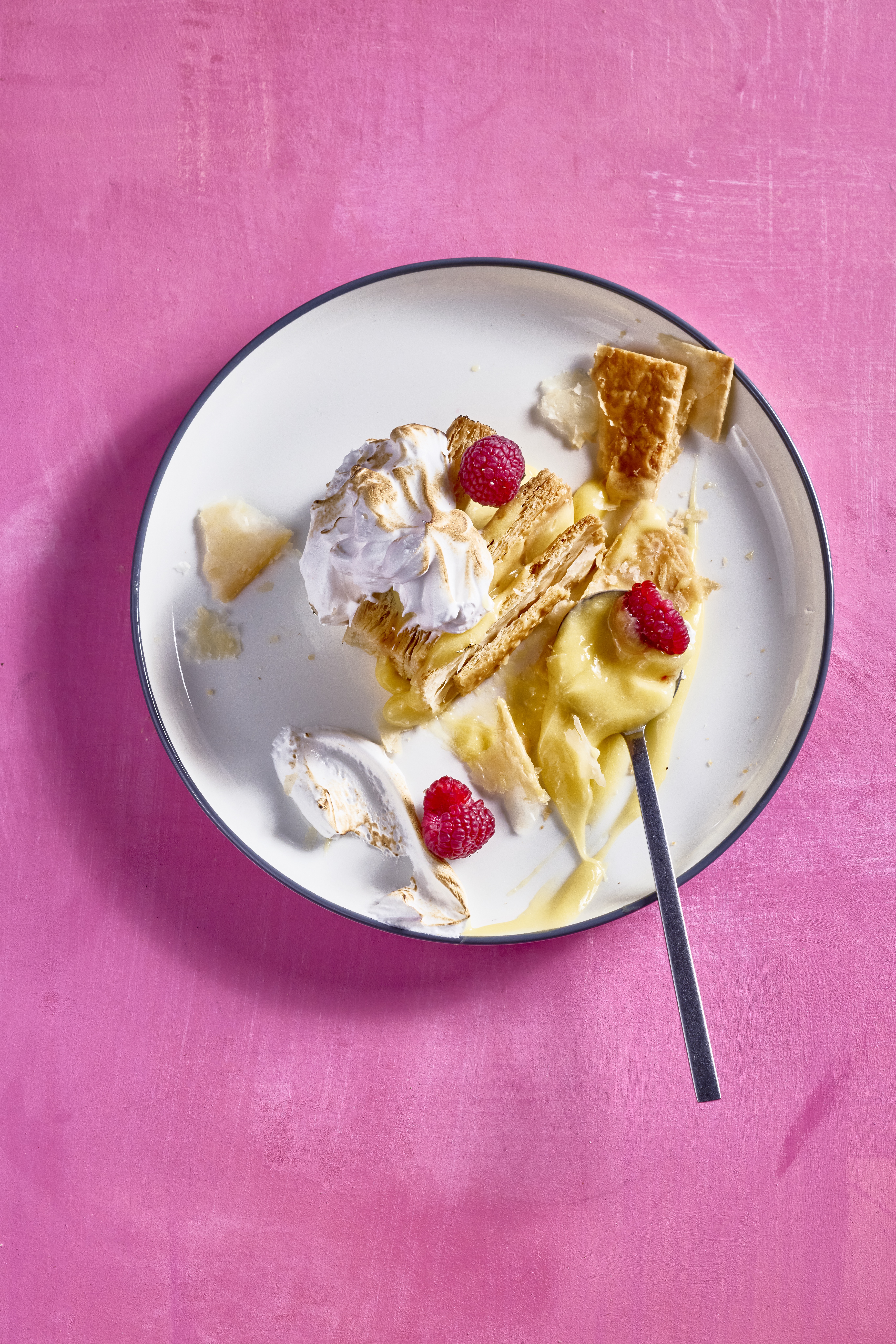 a piece of cake on a plate