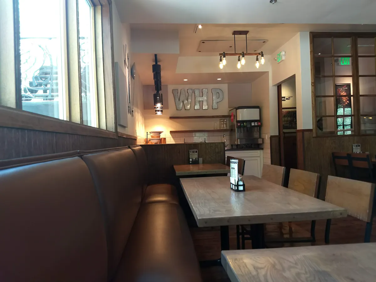 restaurant interiors with chairs and tables 