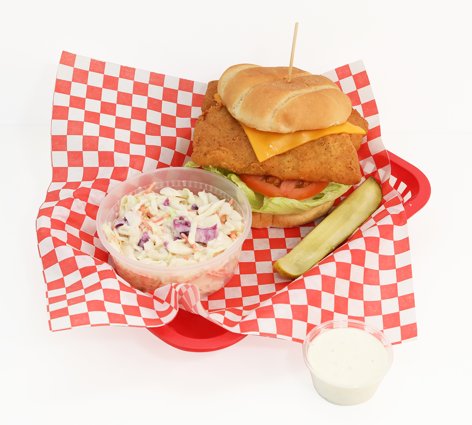 a sandwich sitting on top of a table