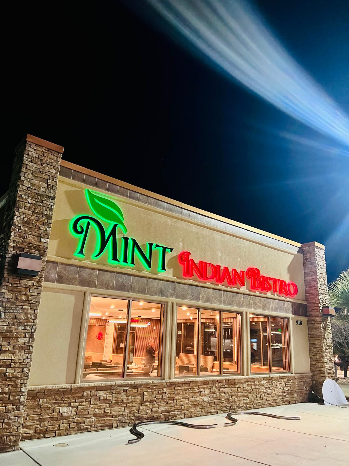 a store front at day