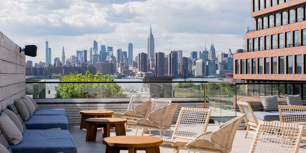 The Roof - Outdoor Event Space in Williamsburg, Brooklyn | 74Wythe