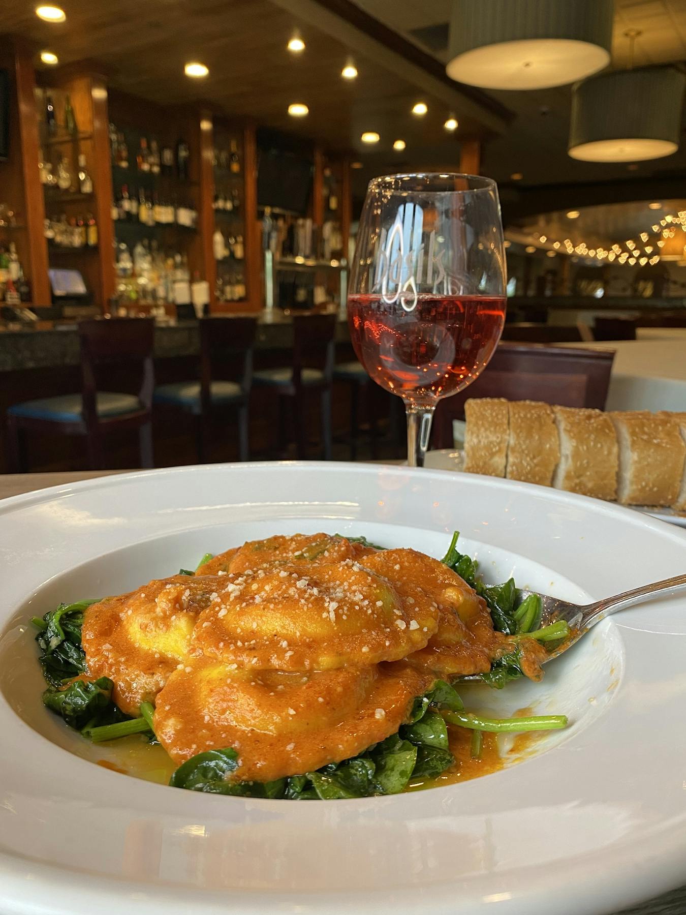 Menus | Basils Dining in Aurora, IL