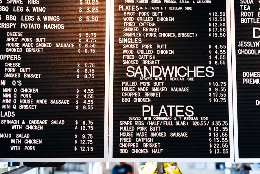 Menu Sugar's Ribs in Chattanooga, TN