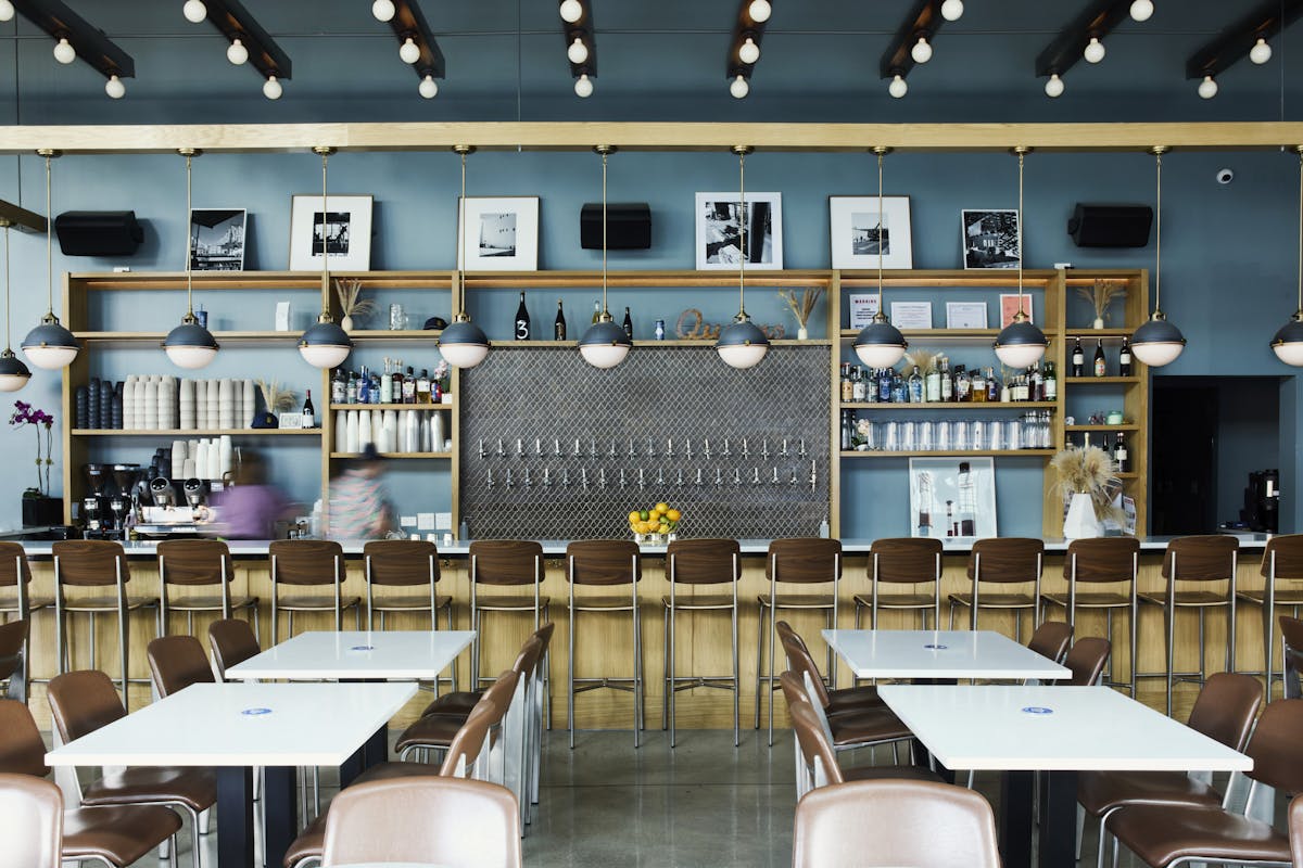 interior of craft beer bar in nyc