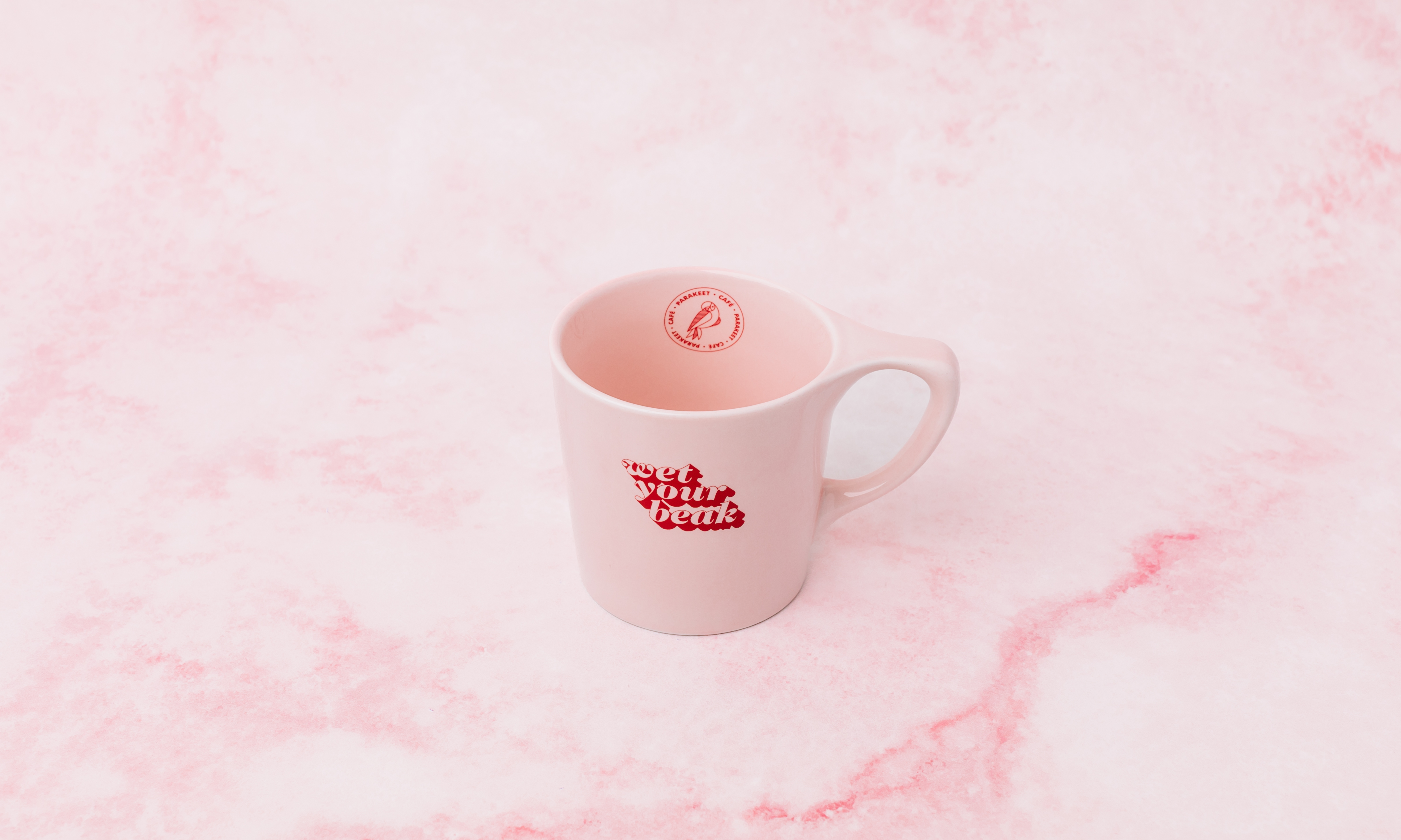 Parakeet Coffee Mug | Parakeet Cafe | Healthy Food & Drinks in La