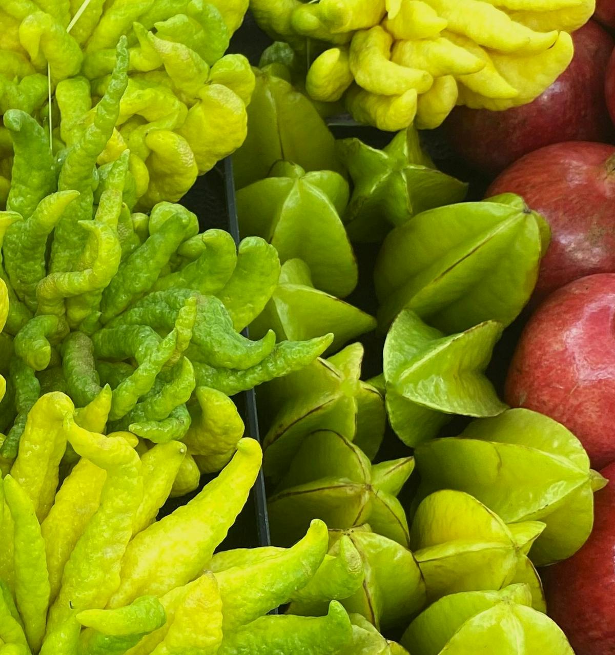 a pile of fruit