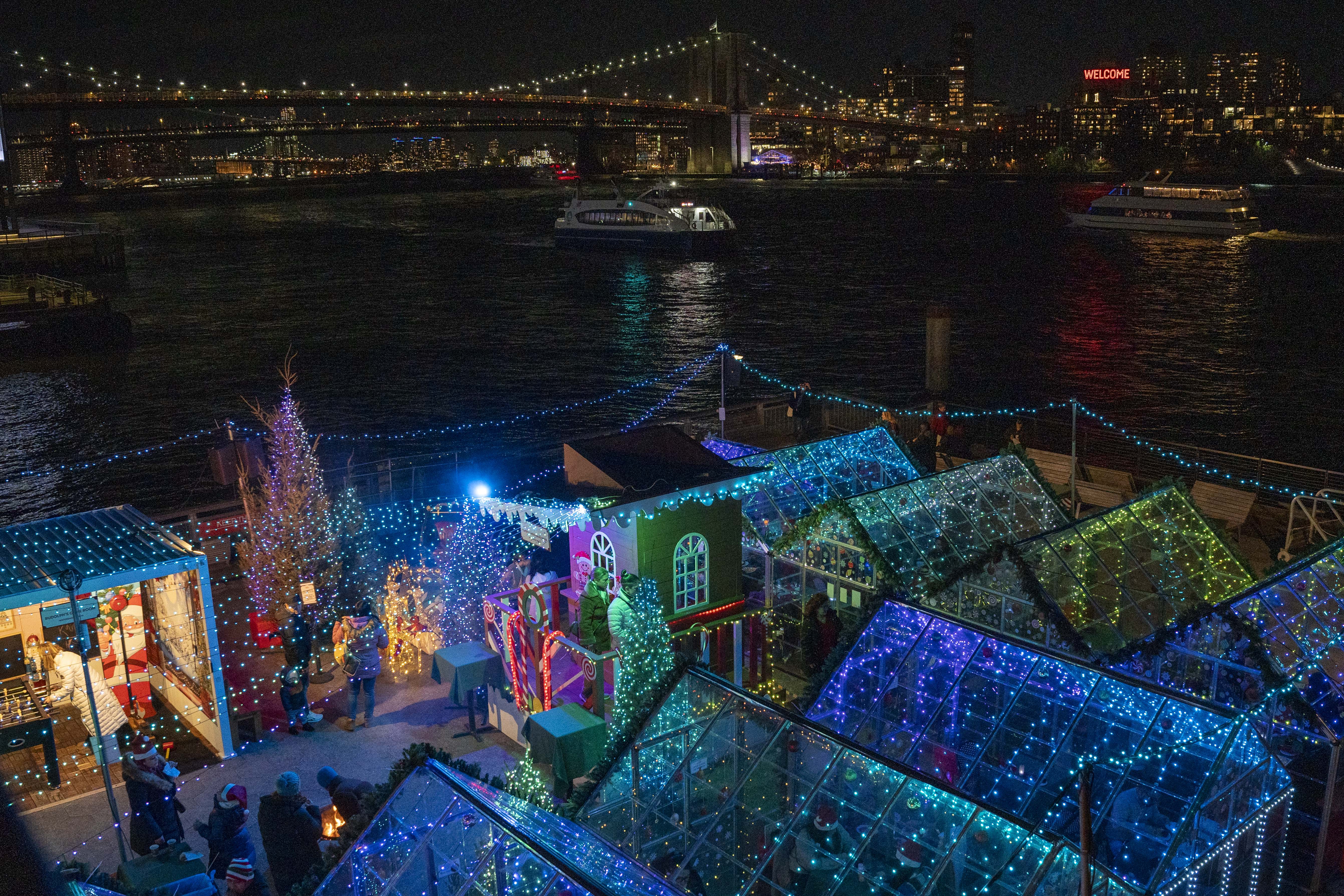 Winter Wonderland at Watermark NY waterfront