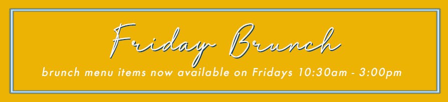 friday brunch