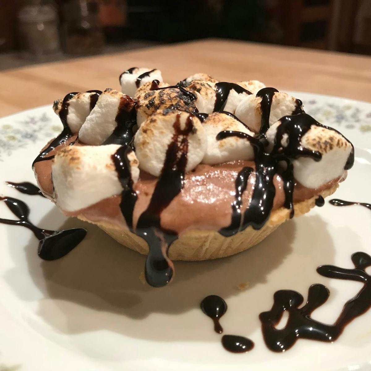 a chocolate cake on a plate