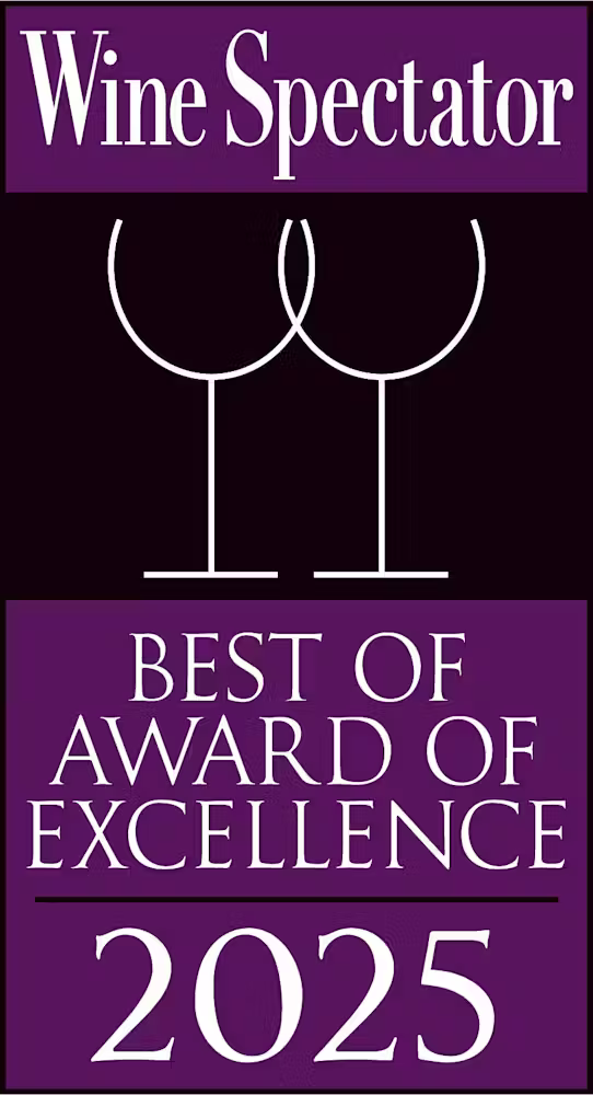 Wine Spectator Best of Award of Excellence
