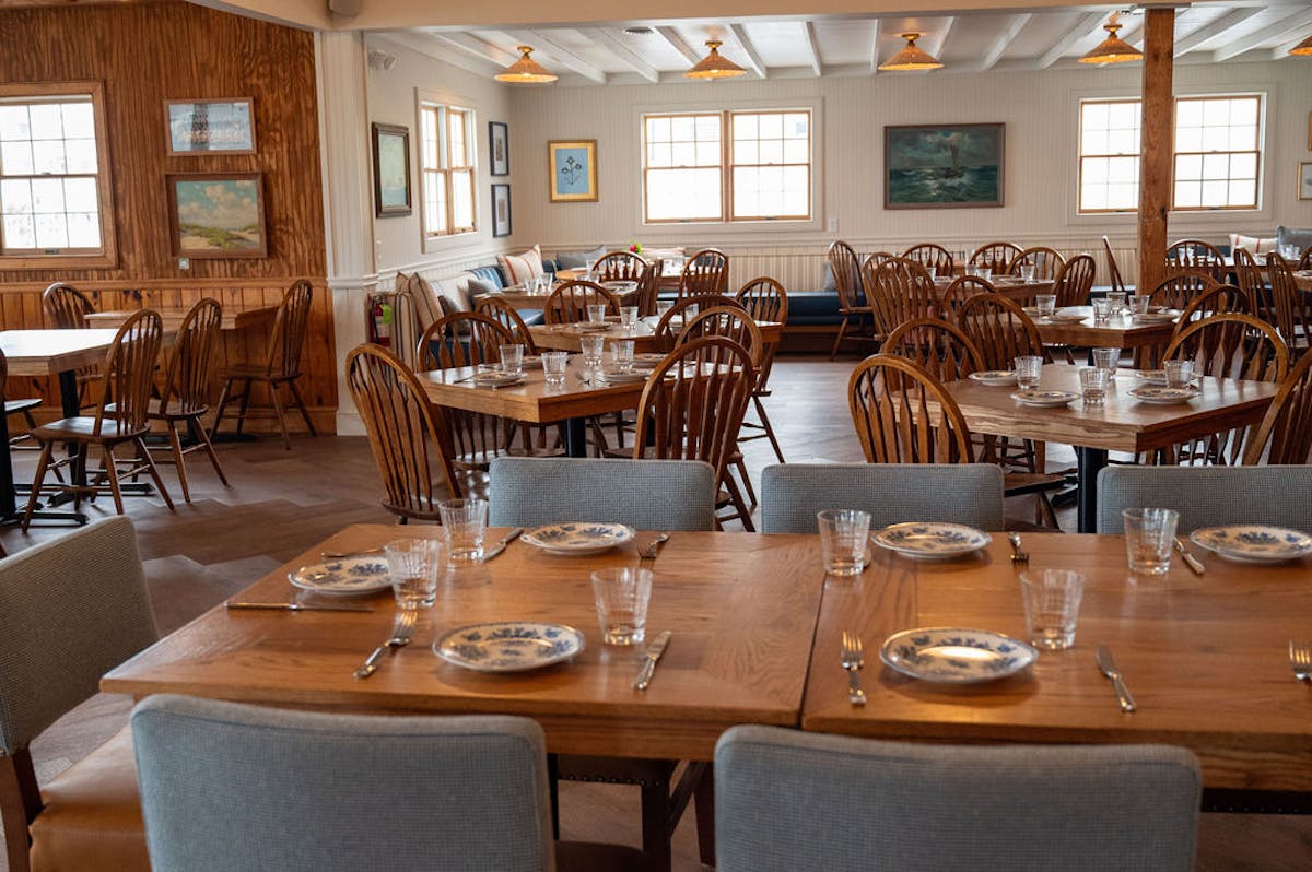 a dining room table