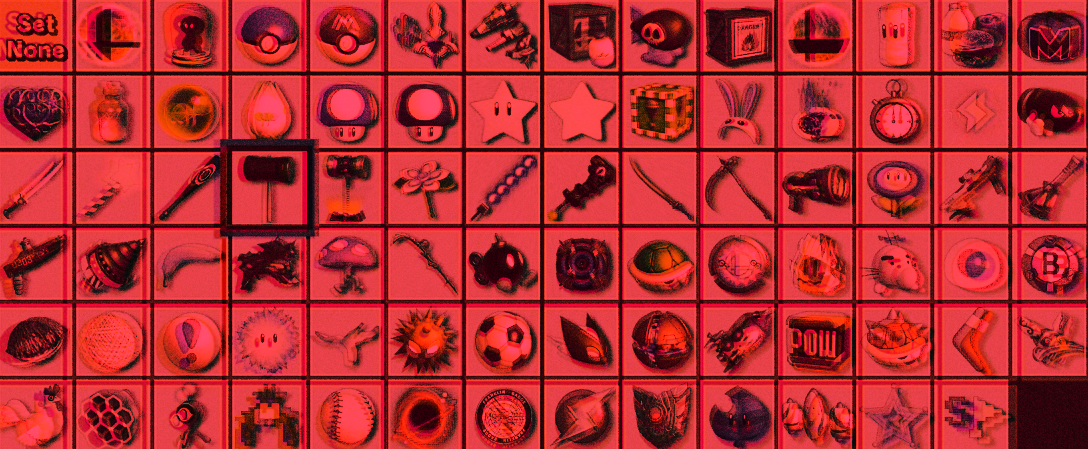 all of super smash bros items
