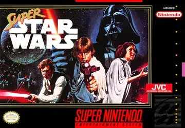 Box art for Super Star Wars (1992) for the Super Nintendo Entertainment System