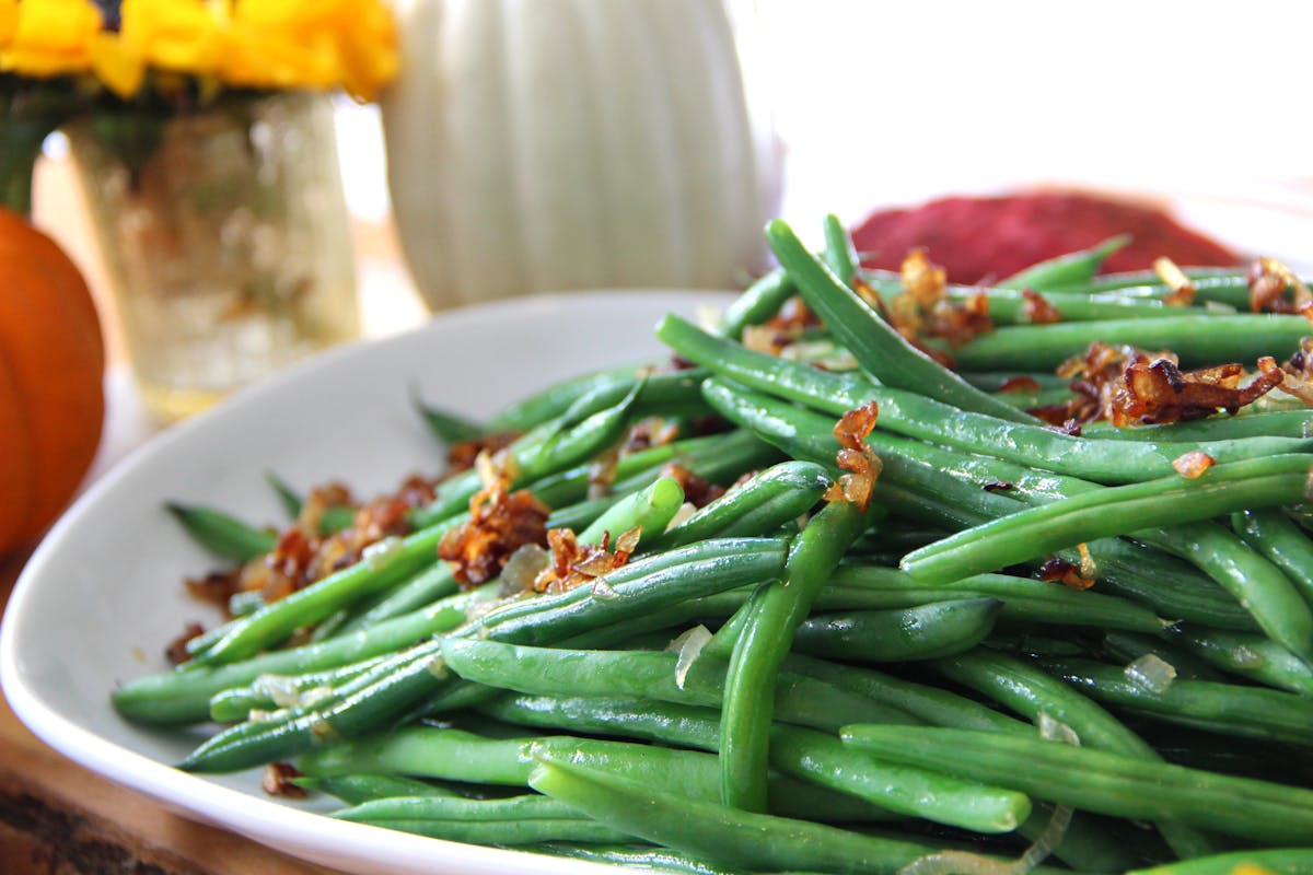 a plate of food with broccoli