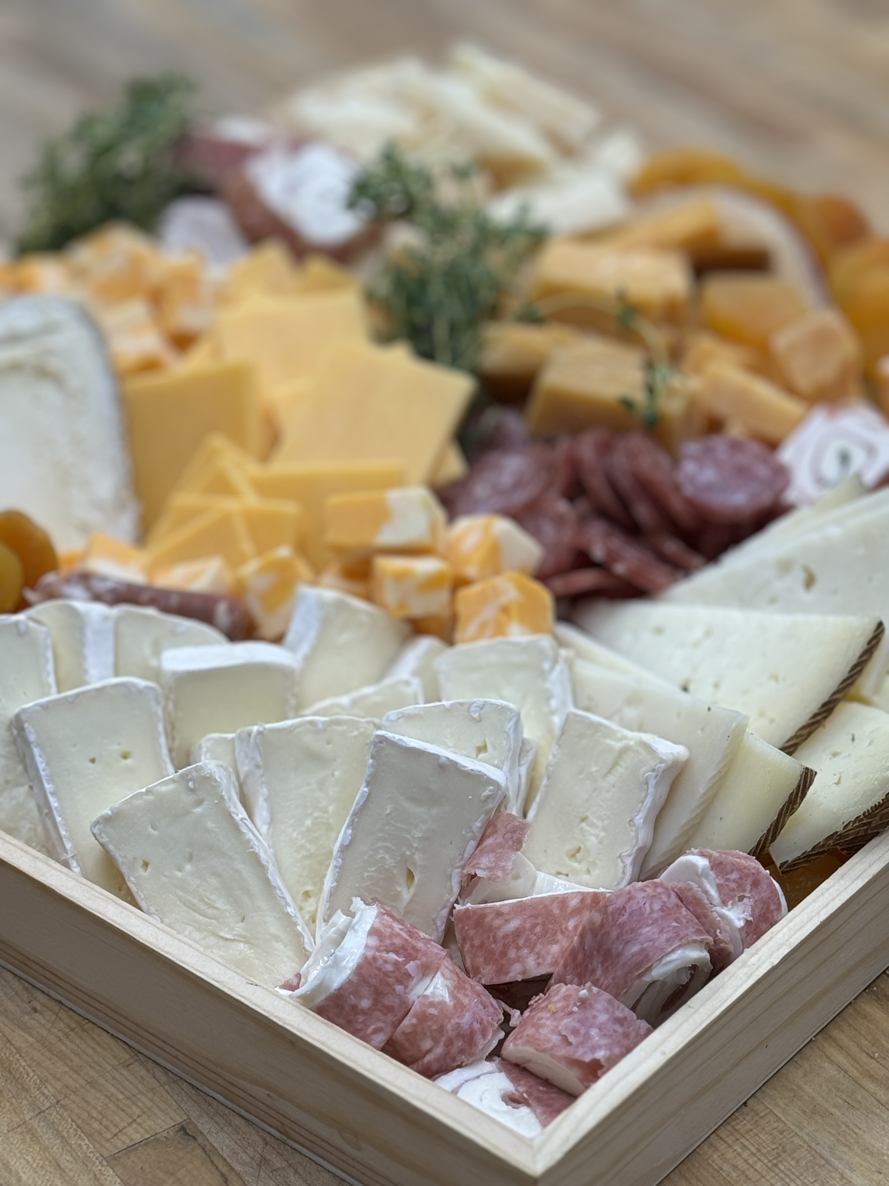 a box filled with different types of food