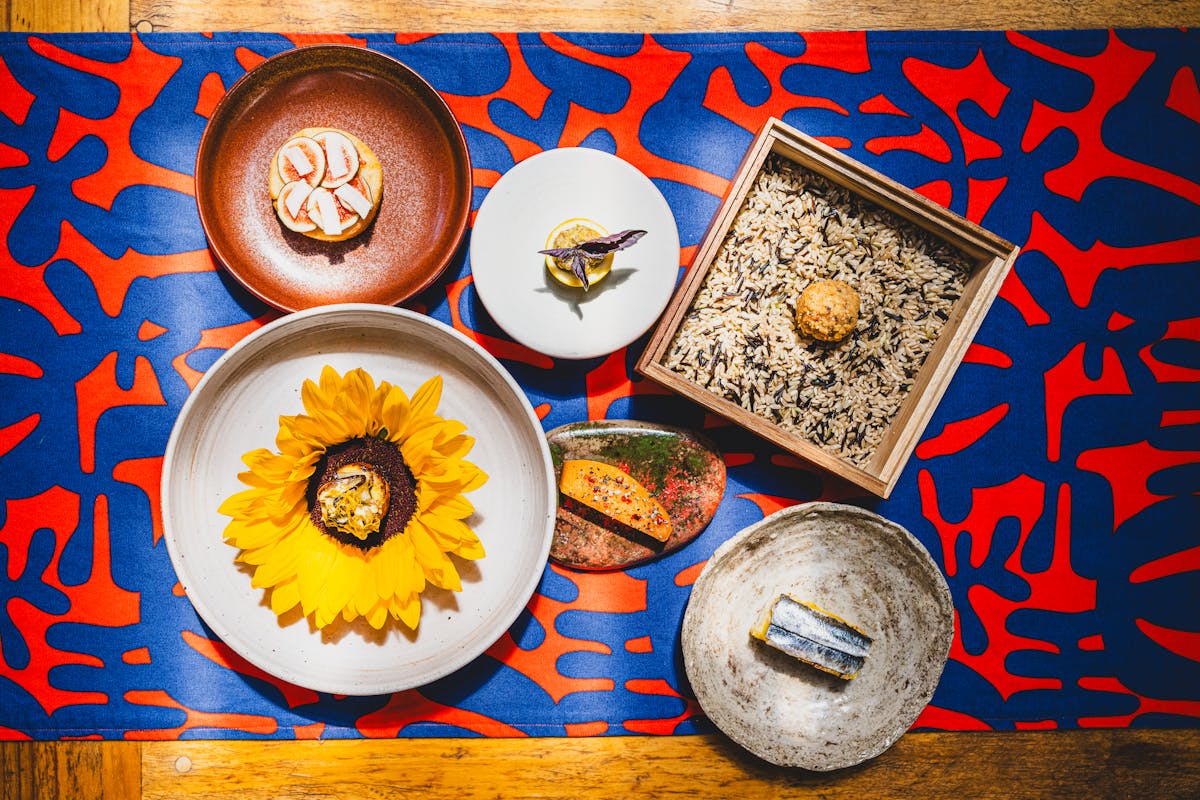 food in a plate
