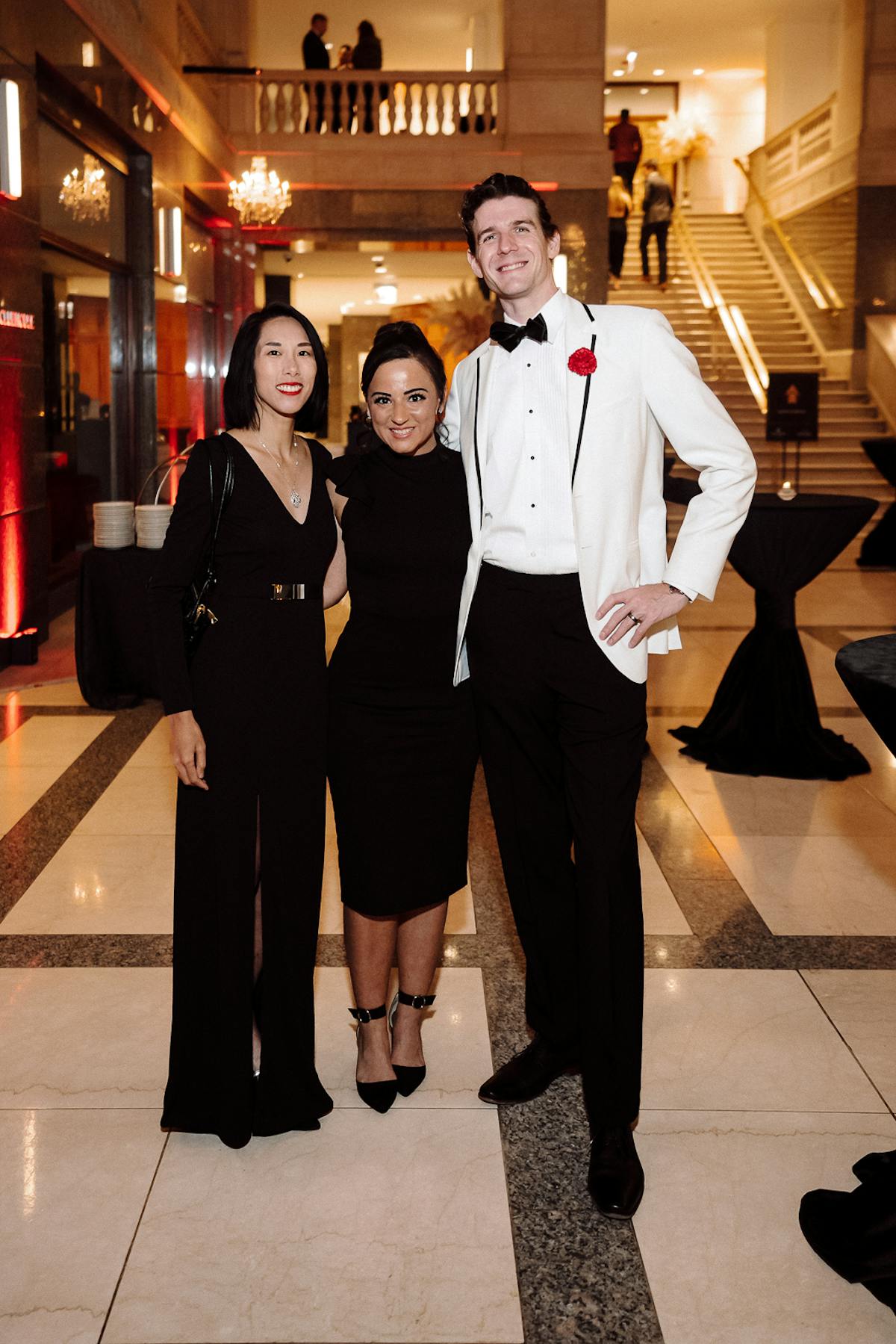 James Bond Casino Themed Holiday Party at a Large Historical Downtown Chicago Venue
