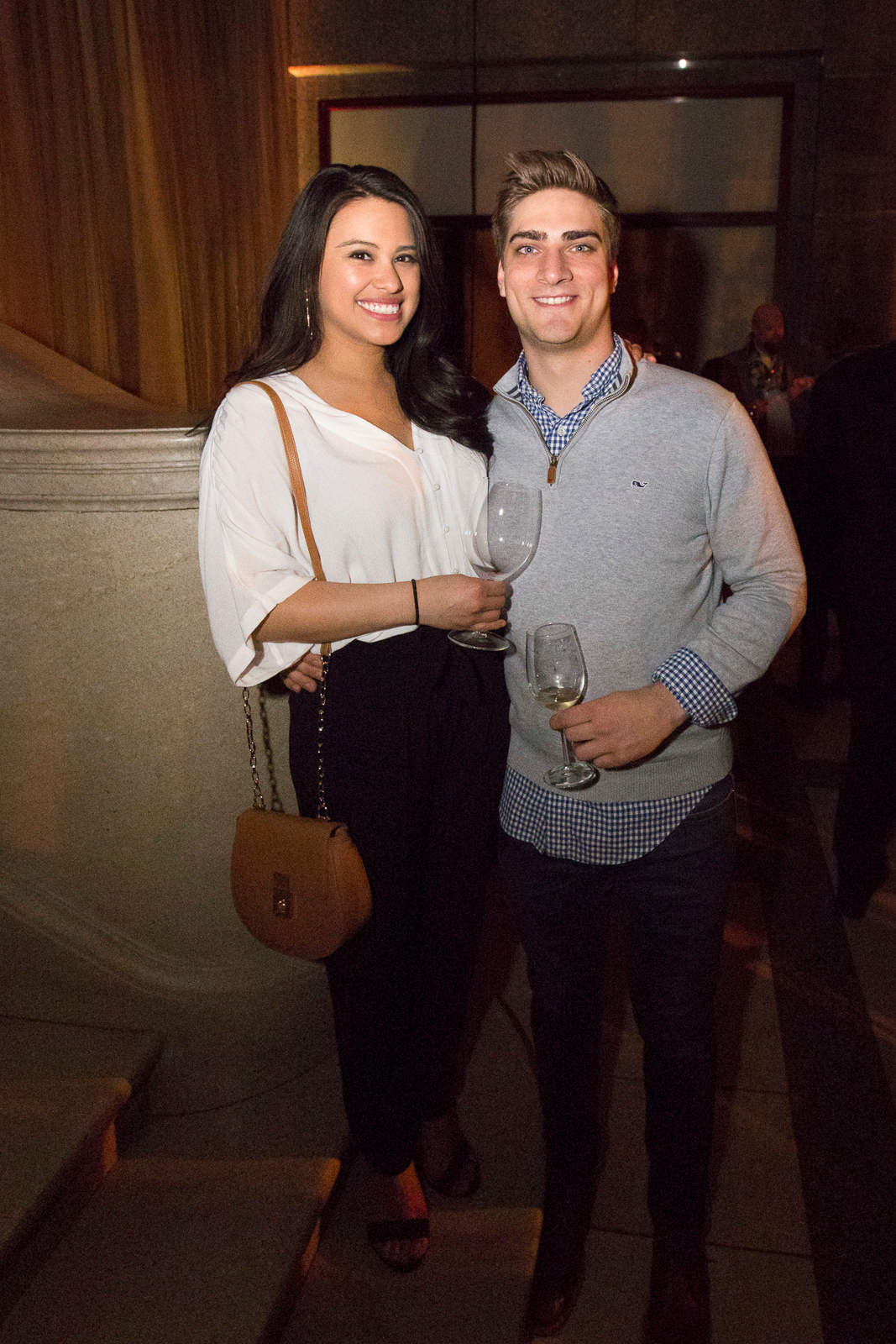 Colleagues at Somm Madness at a Downtown Chicago Historical Corporate Event Venue