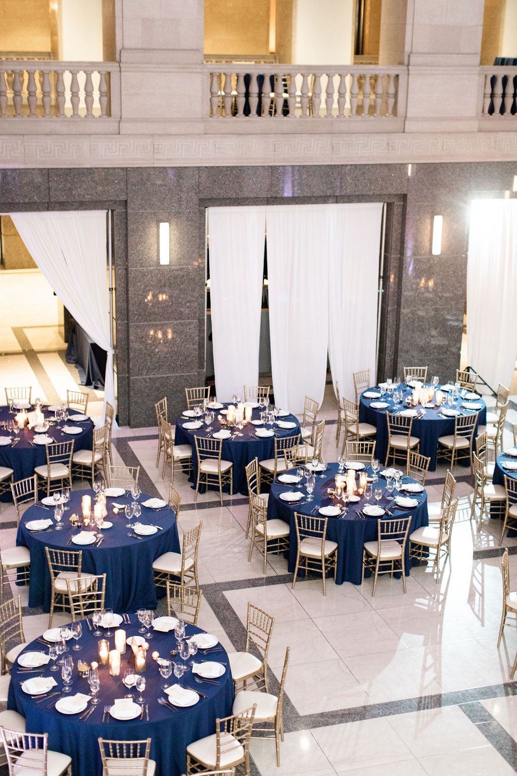 a room filled with furniture and a table