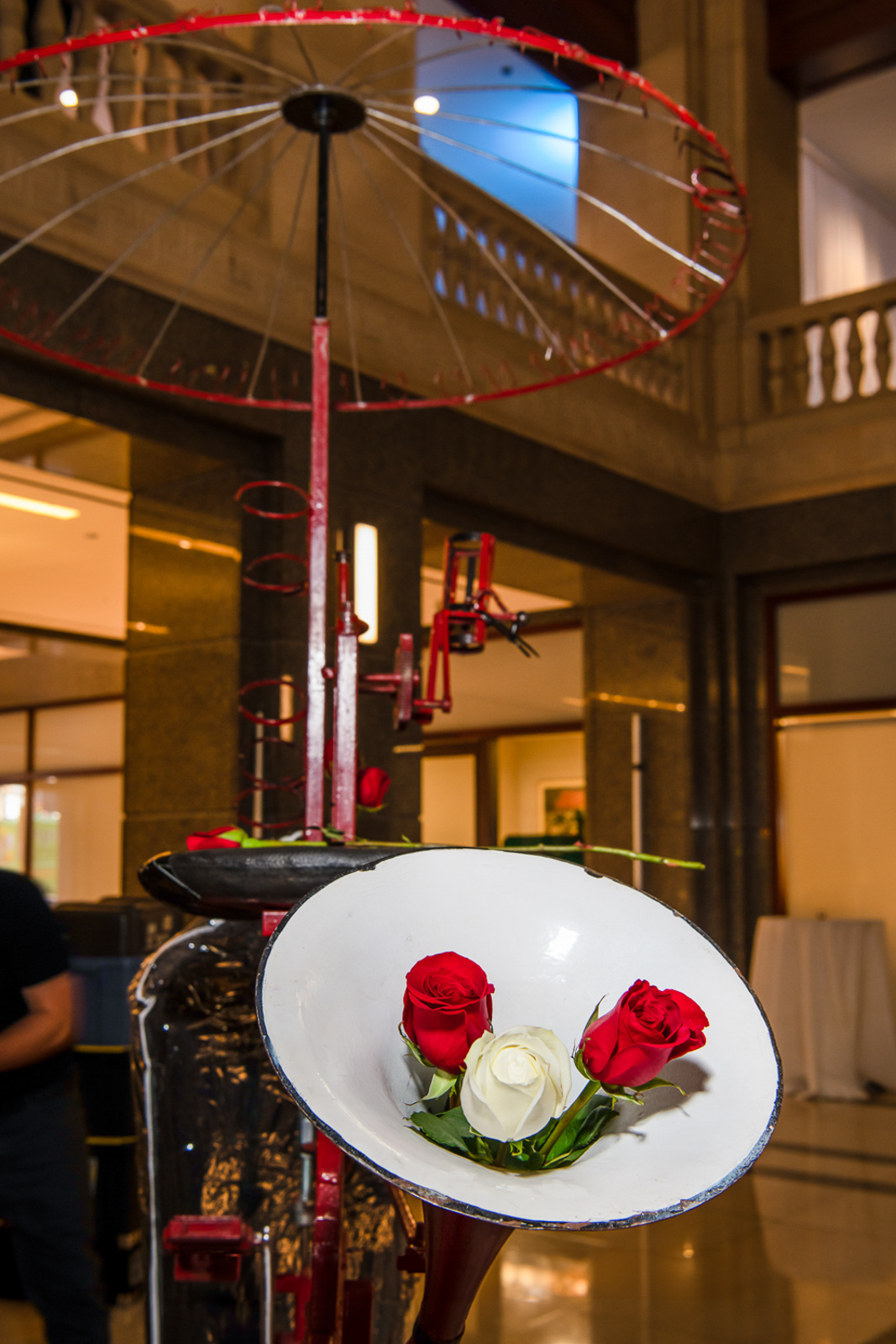 Large Historical Chicago Event Venue for Corporate Conferences, Meetings and SpeakersLarge Chicago Event Venue Wine Bicycle