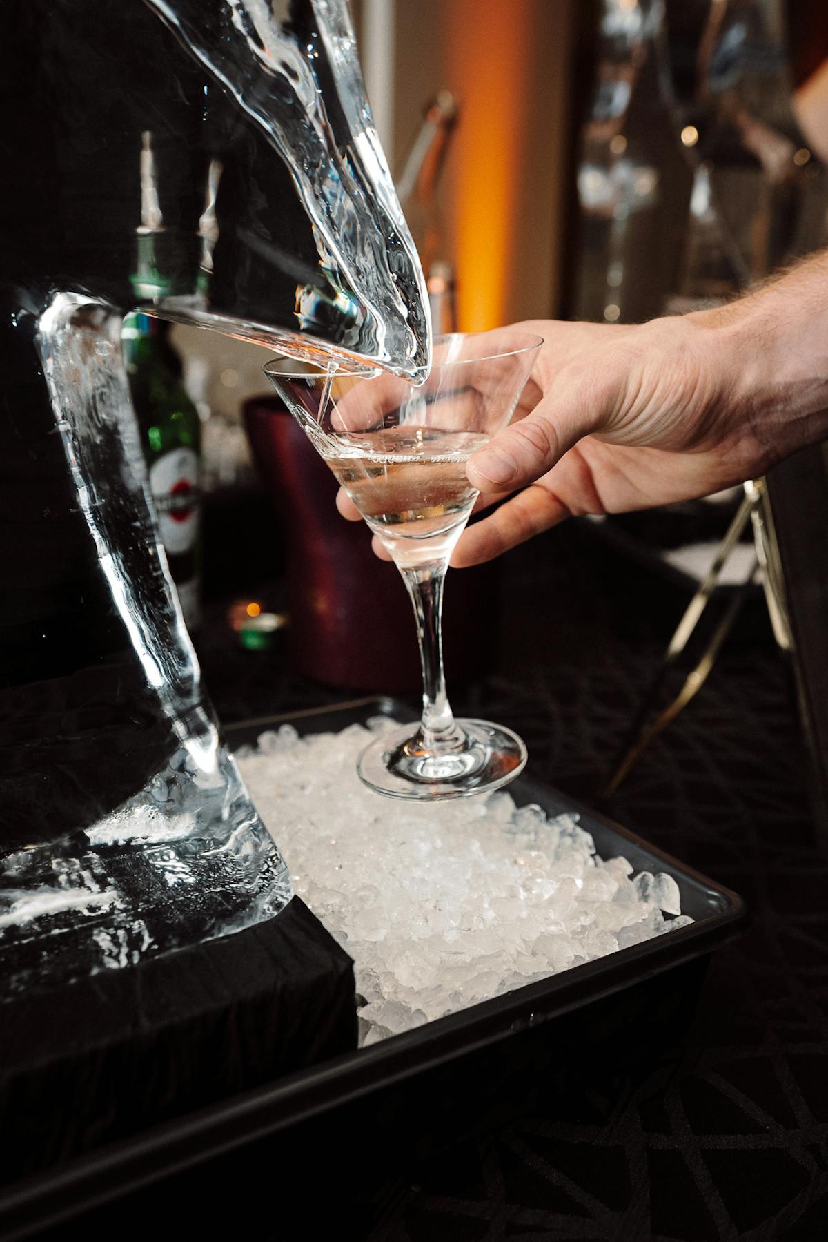 Martini Ice Luge