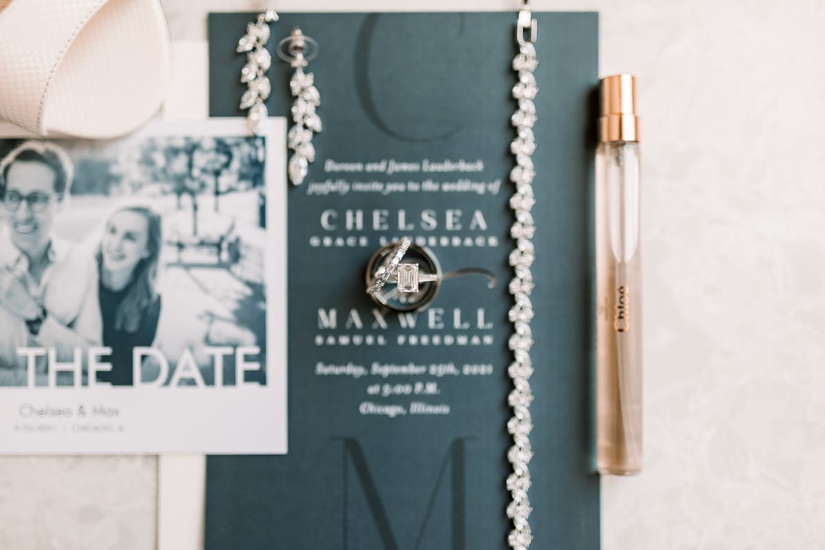 wedding invitation to a Timeless Classic Historical Chicago Wedding Venue