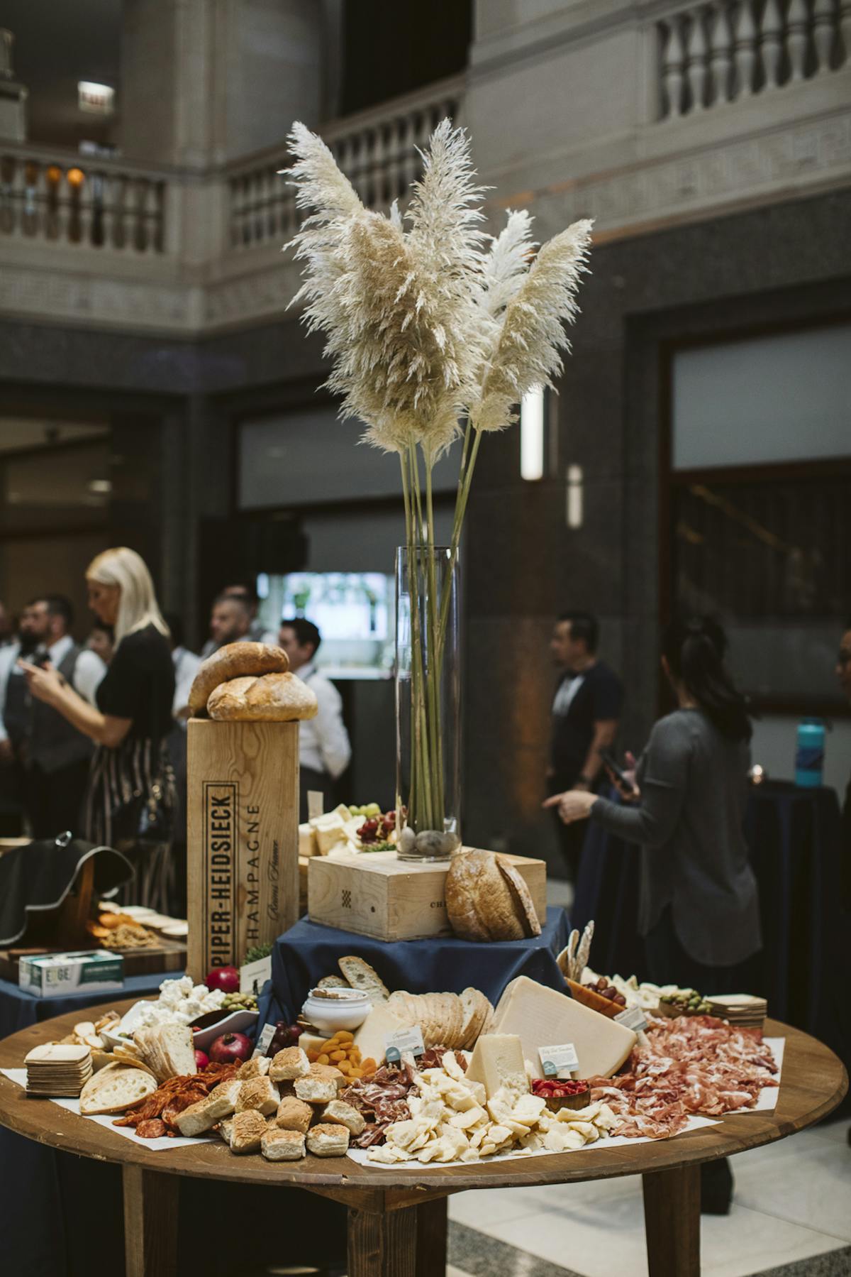 Fresh made pasta action station