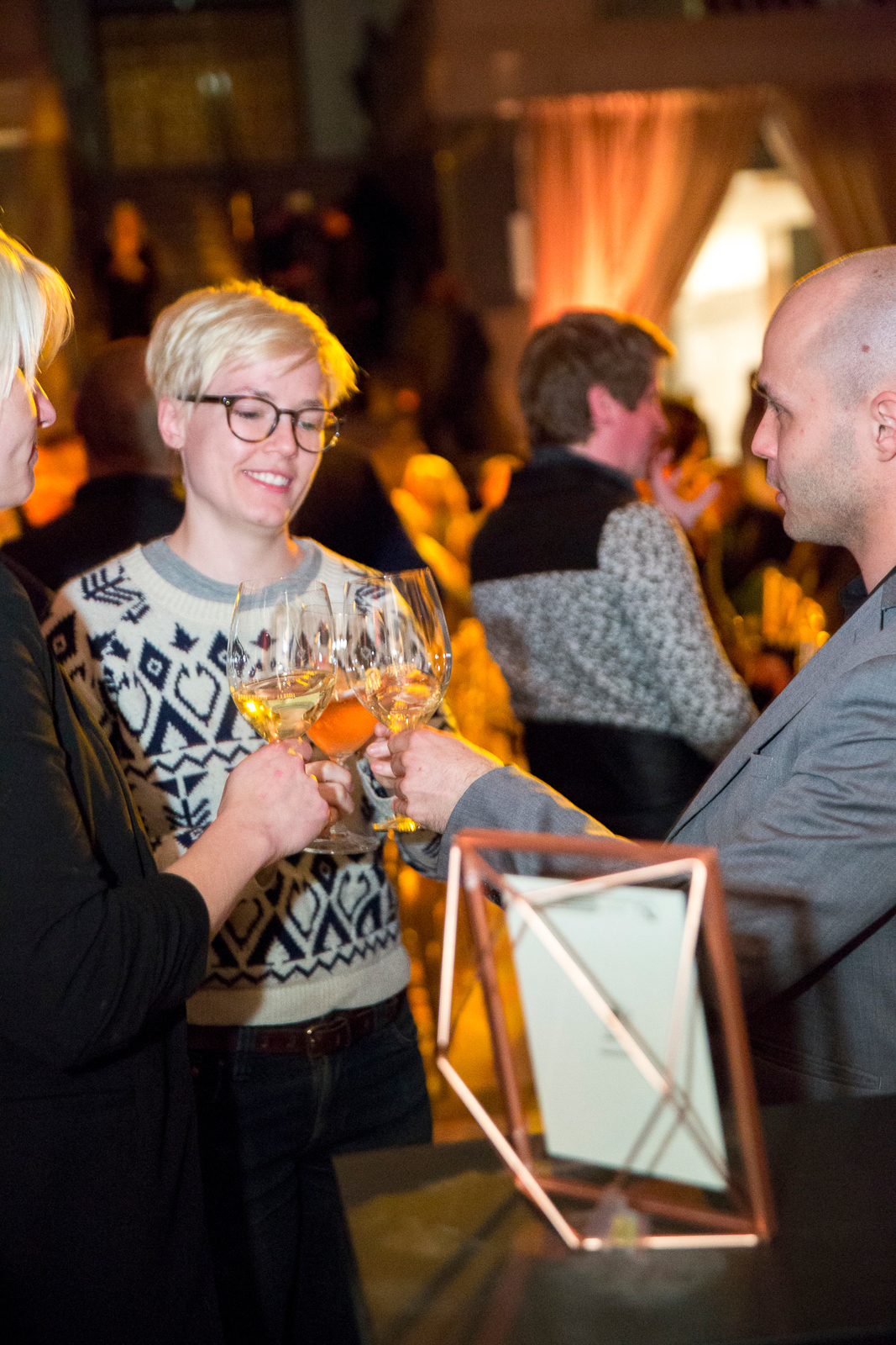 Colleagues at Somm Madness at a Downtown Chicago Historical Corporate Event Venue