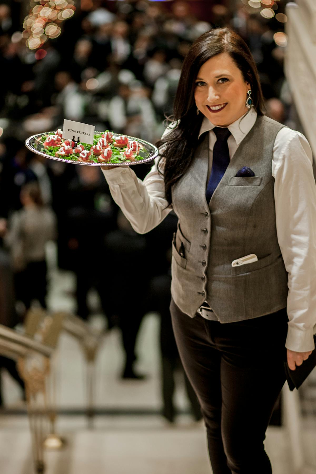 A Timeless Classic Historical Chicago Event Venue Holiday Party Passed Bites