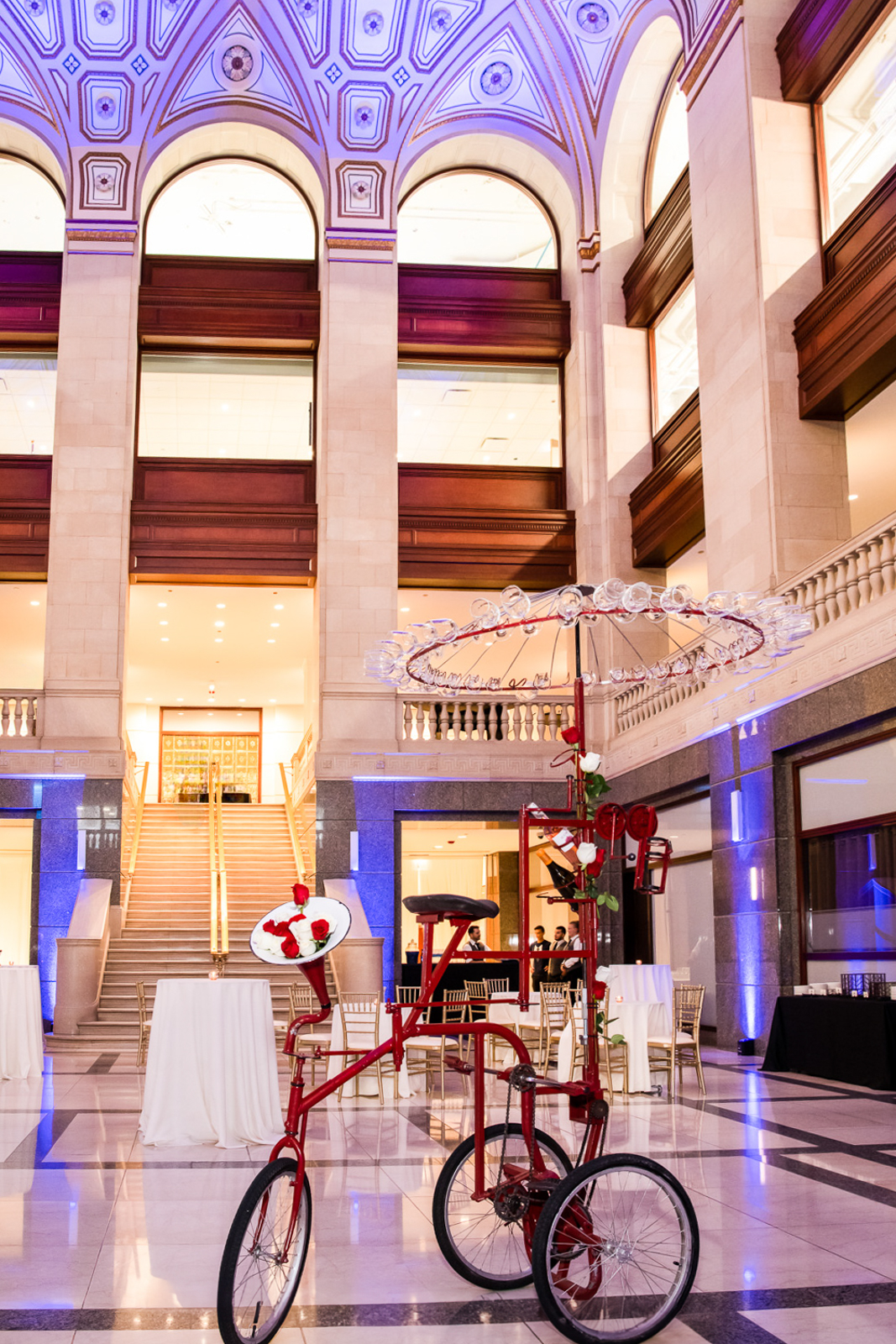 Large Chicago Event Venue Wine Bicycle