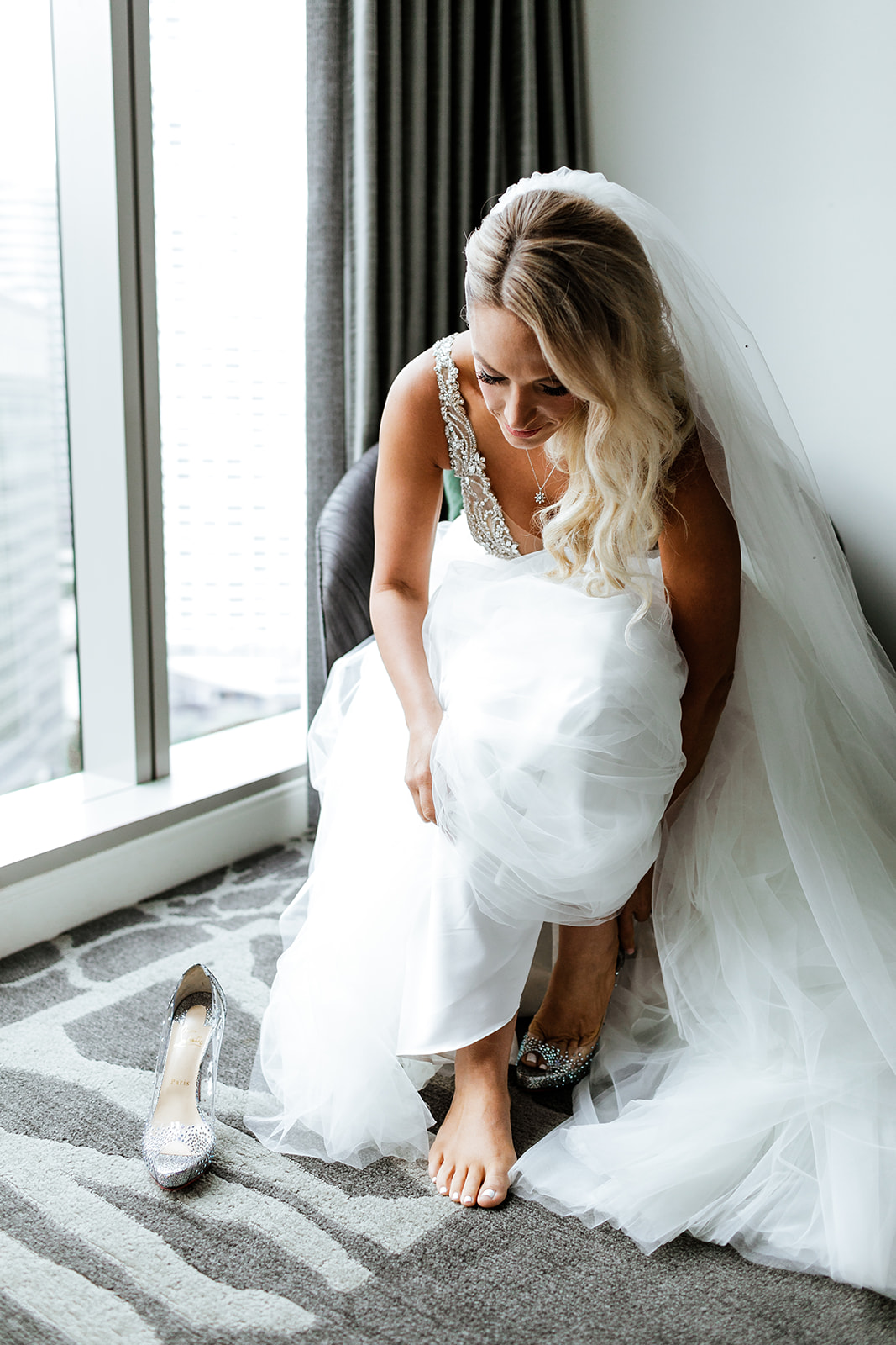 a woman wearing a dress