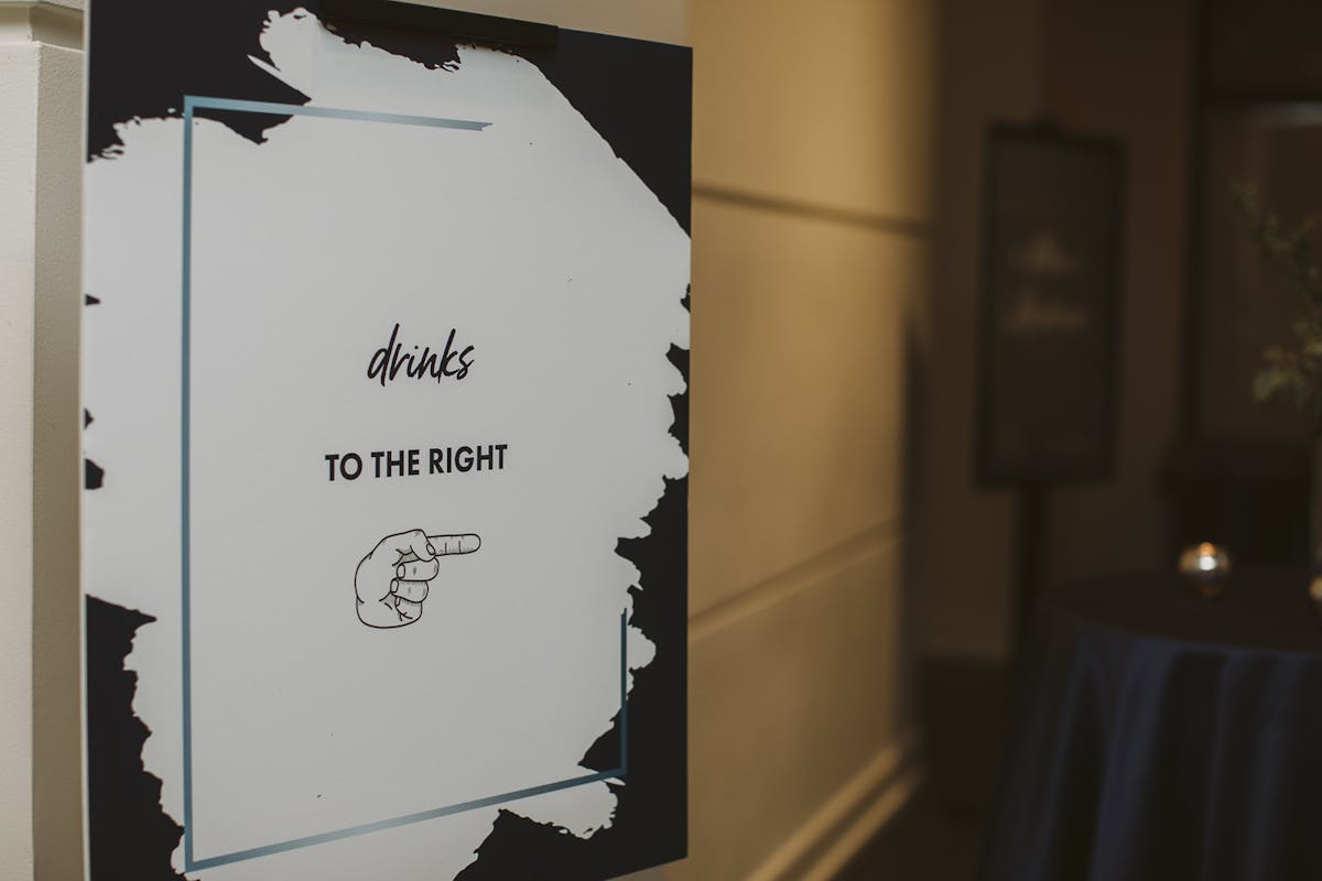 Catering Food Sign