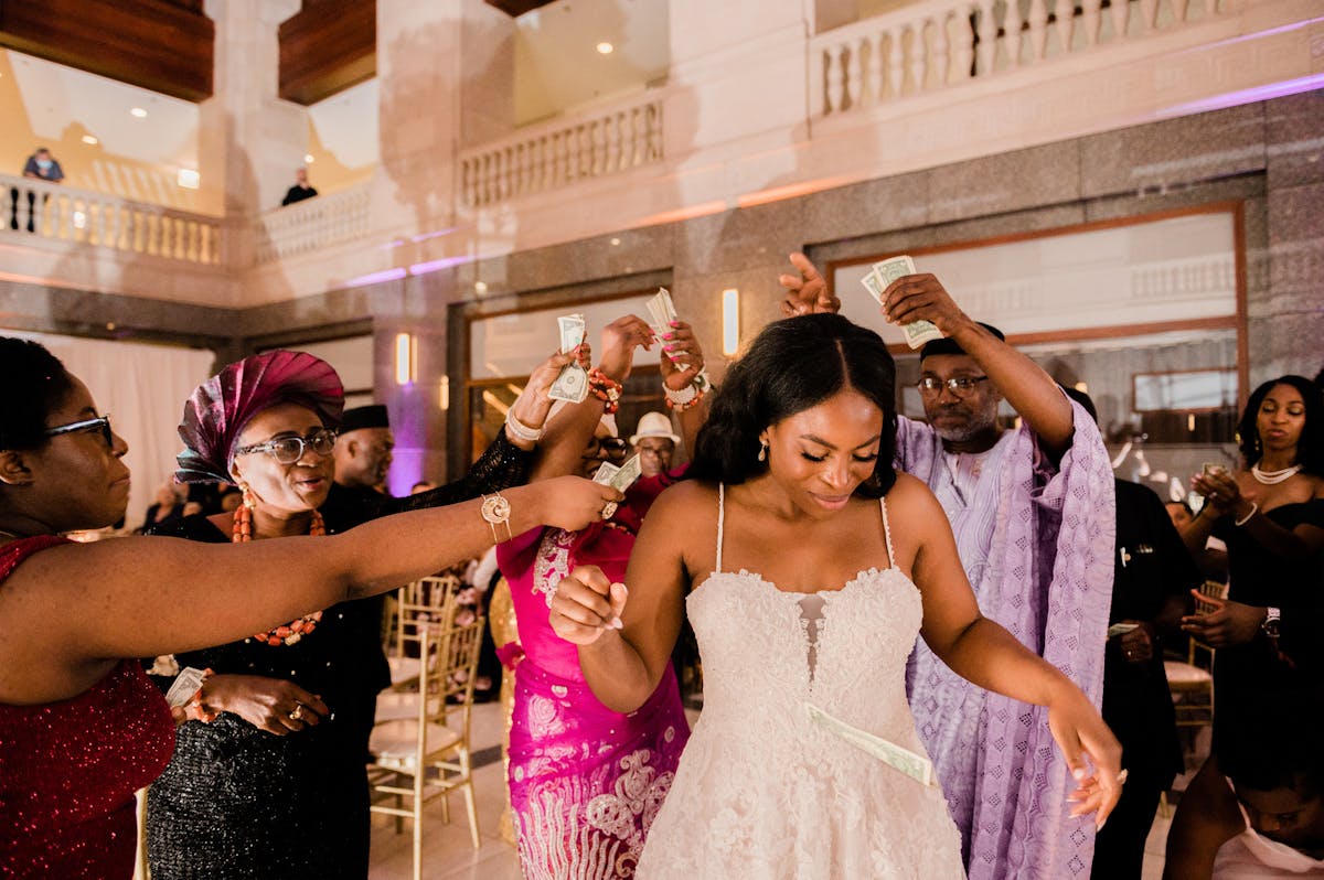 people dancing