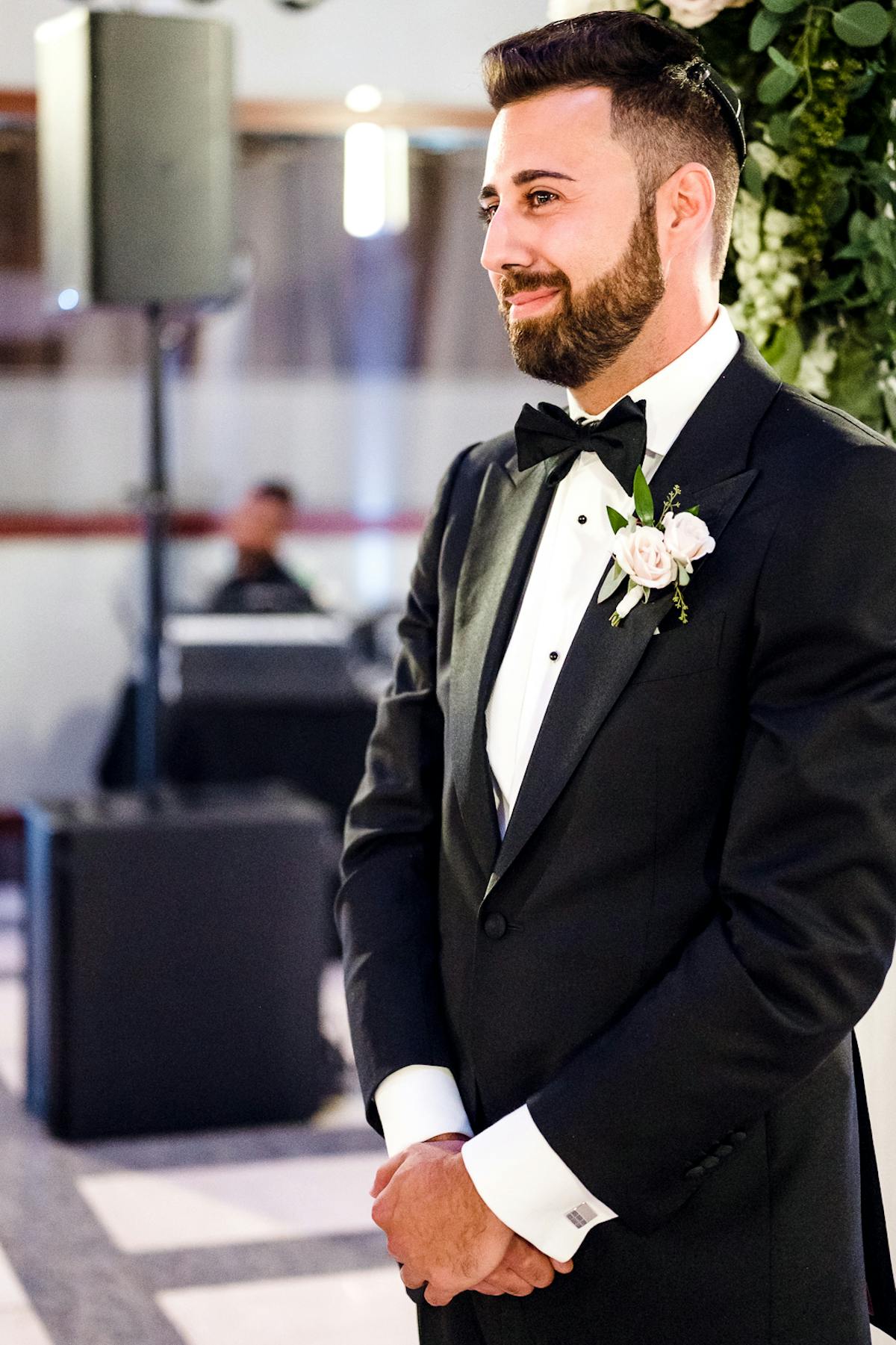 a man wearing a suit and tie