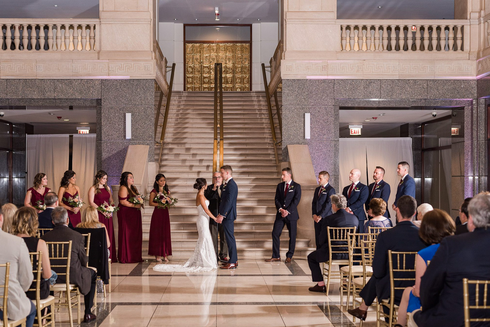 A Timeless Classic Historical Chicago Wedding Ceremony Venue