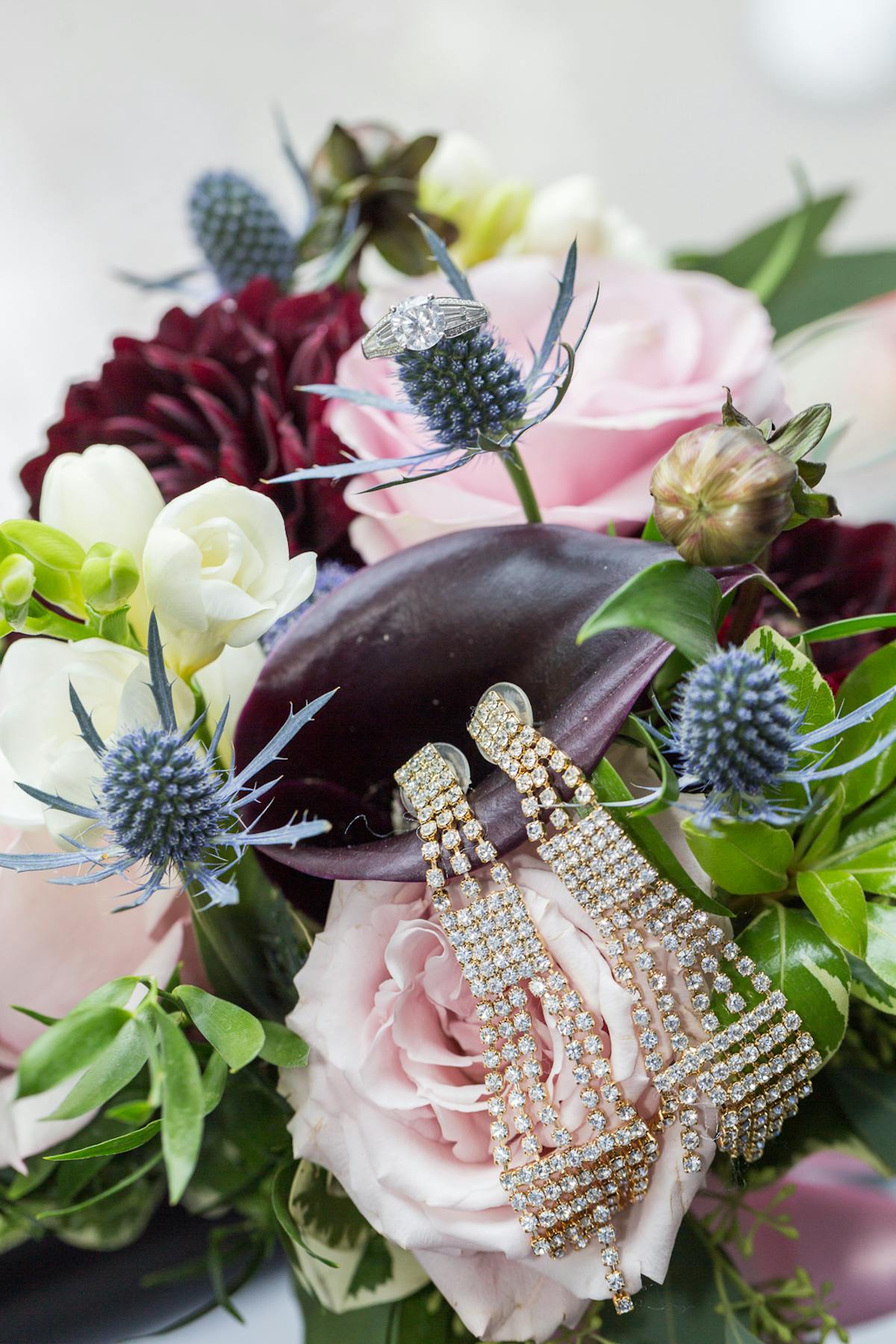 a vase of flowers on a table