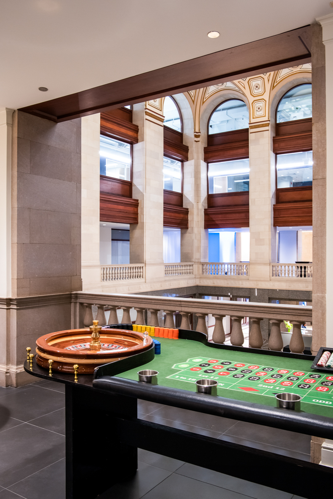 Chicago Corporate Event Casino Roulette Table Game