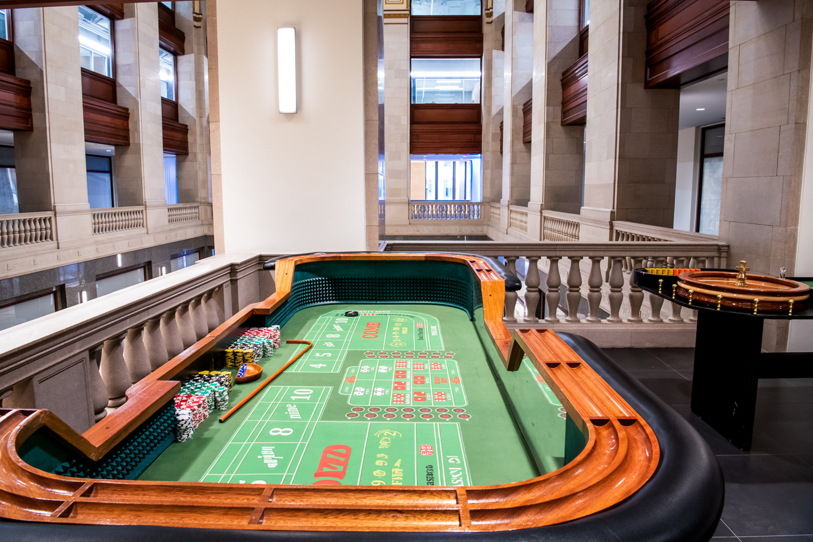 Chicago Corporate Event Casino Roulette Table Game