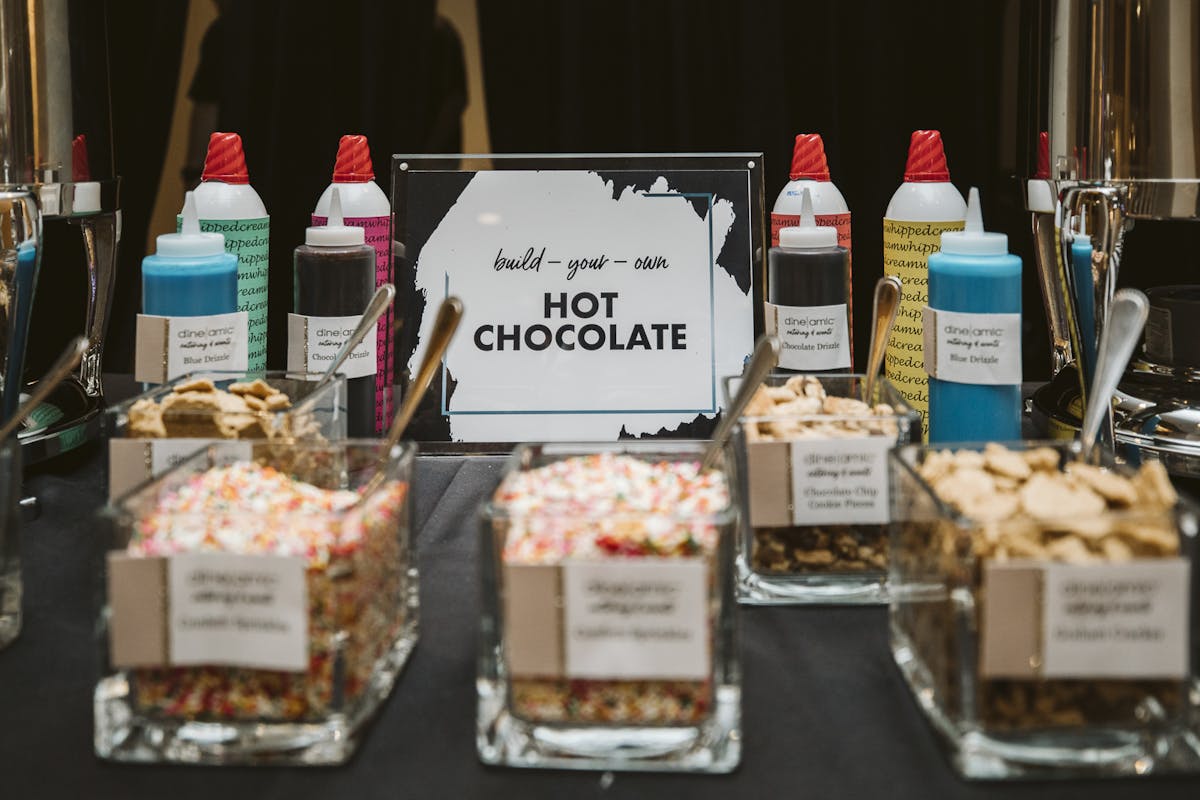 Hot cocoa station