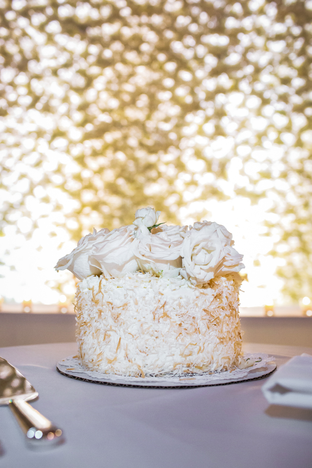 a cake sitting on top of a table