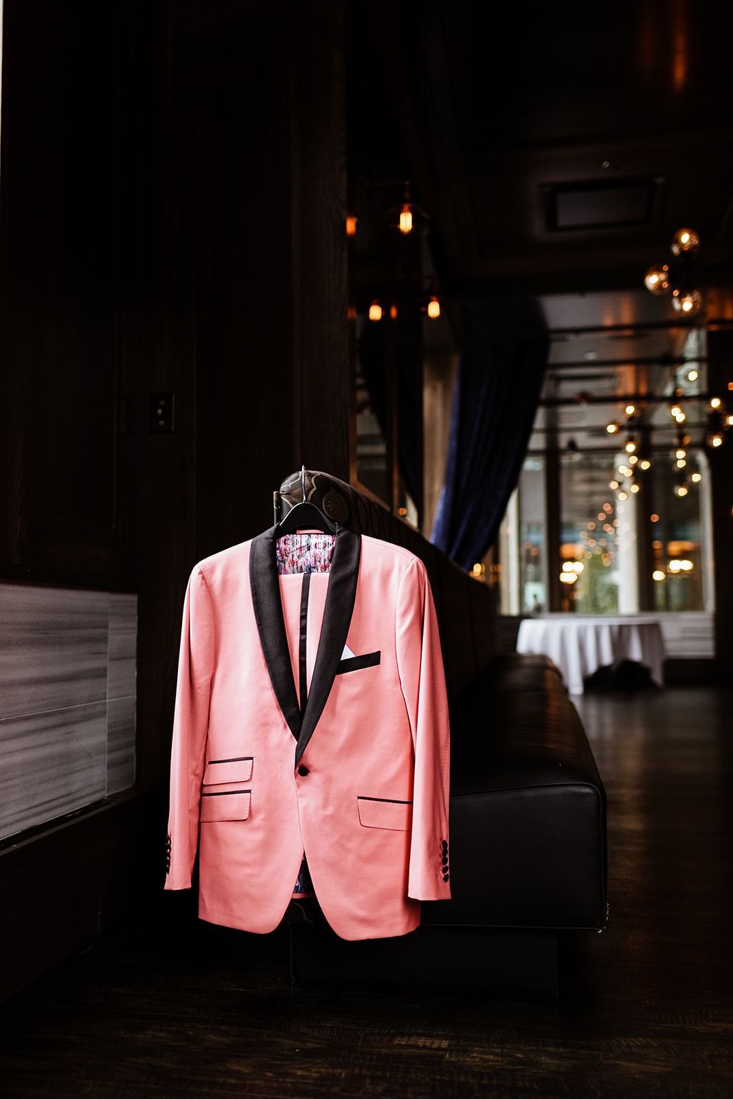 a person wearing a suit and tie