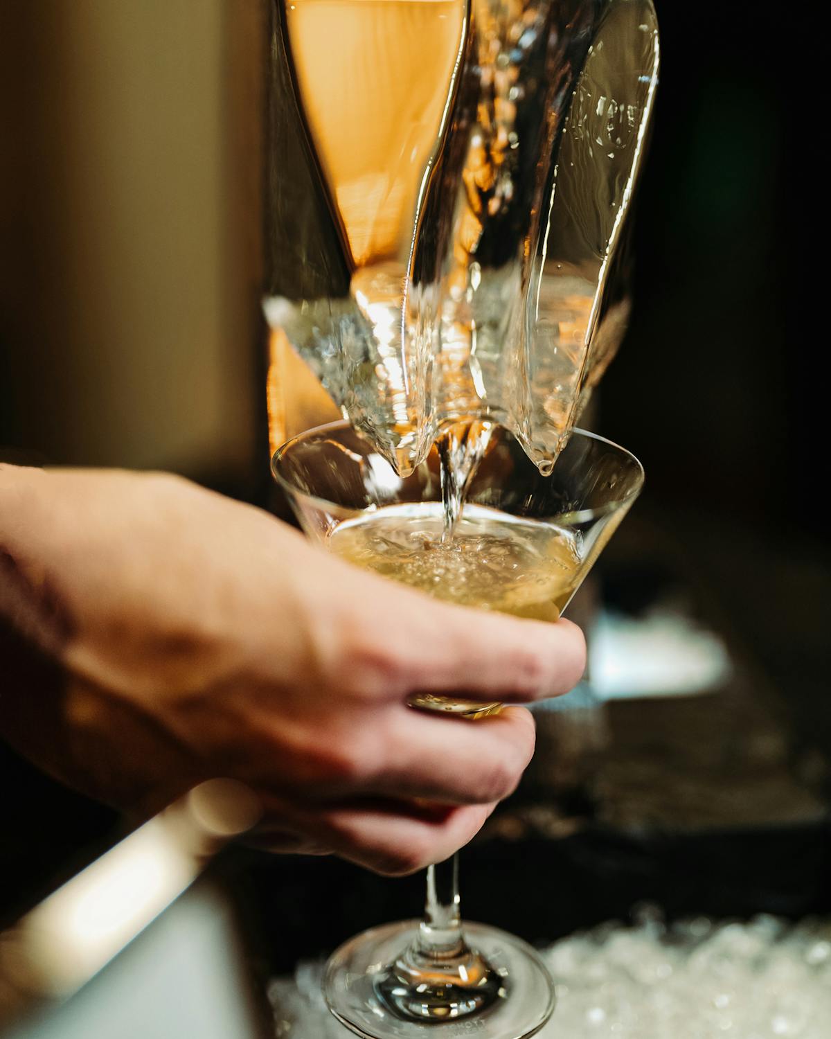 Martini Ice Luge