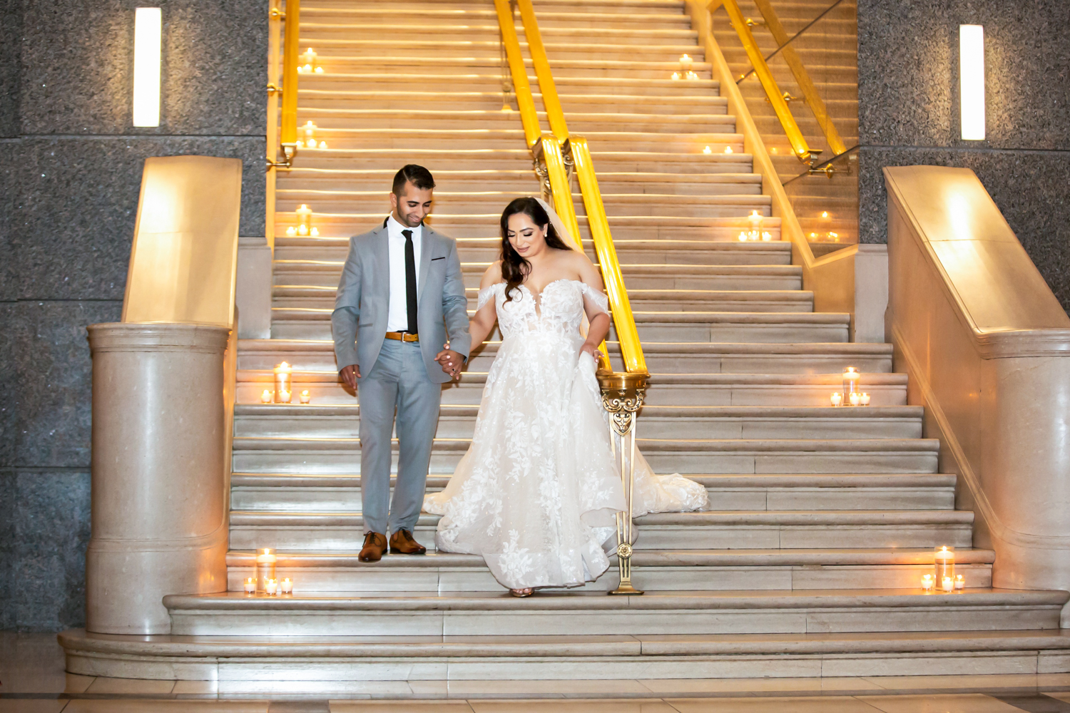 a person standing in front of a building