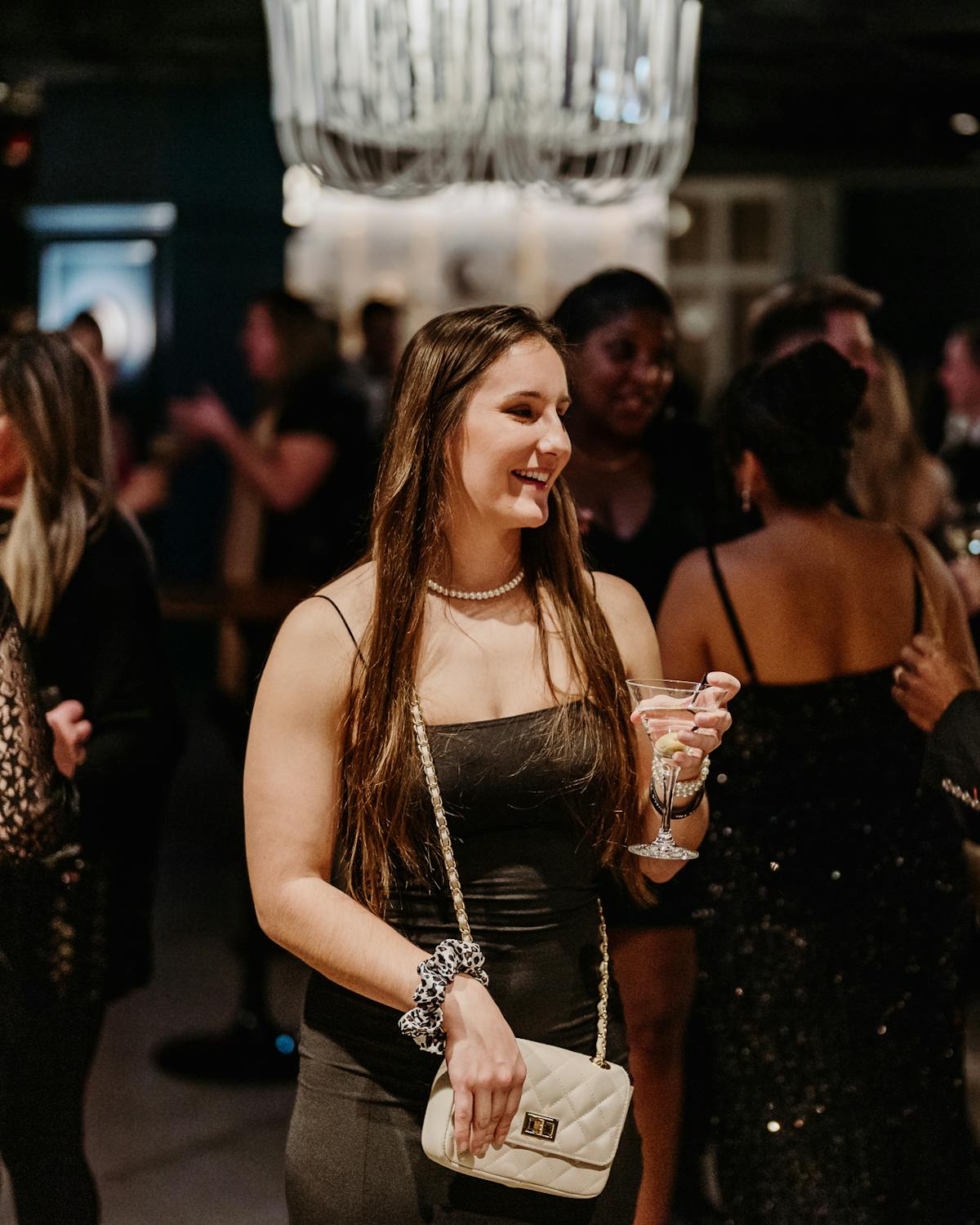 James Bond Casino Themed Holiday Party at a Large Historical Downtown Chicago Venue