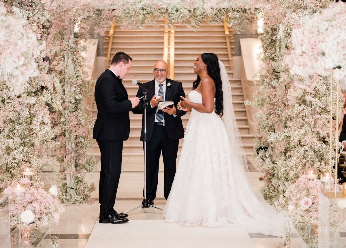 a wedding ceremony