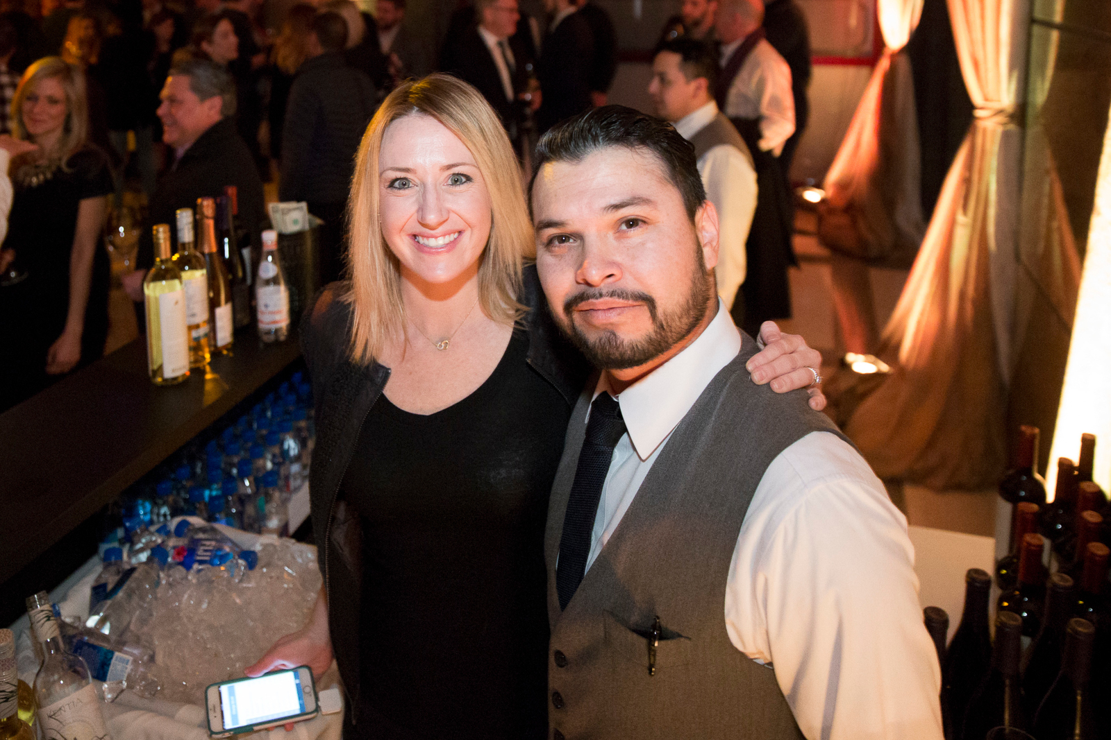 Colleagues at Somm Madness at a Downtown Chicago Historical Corporate Event Venue