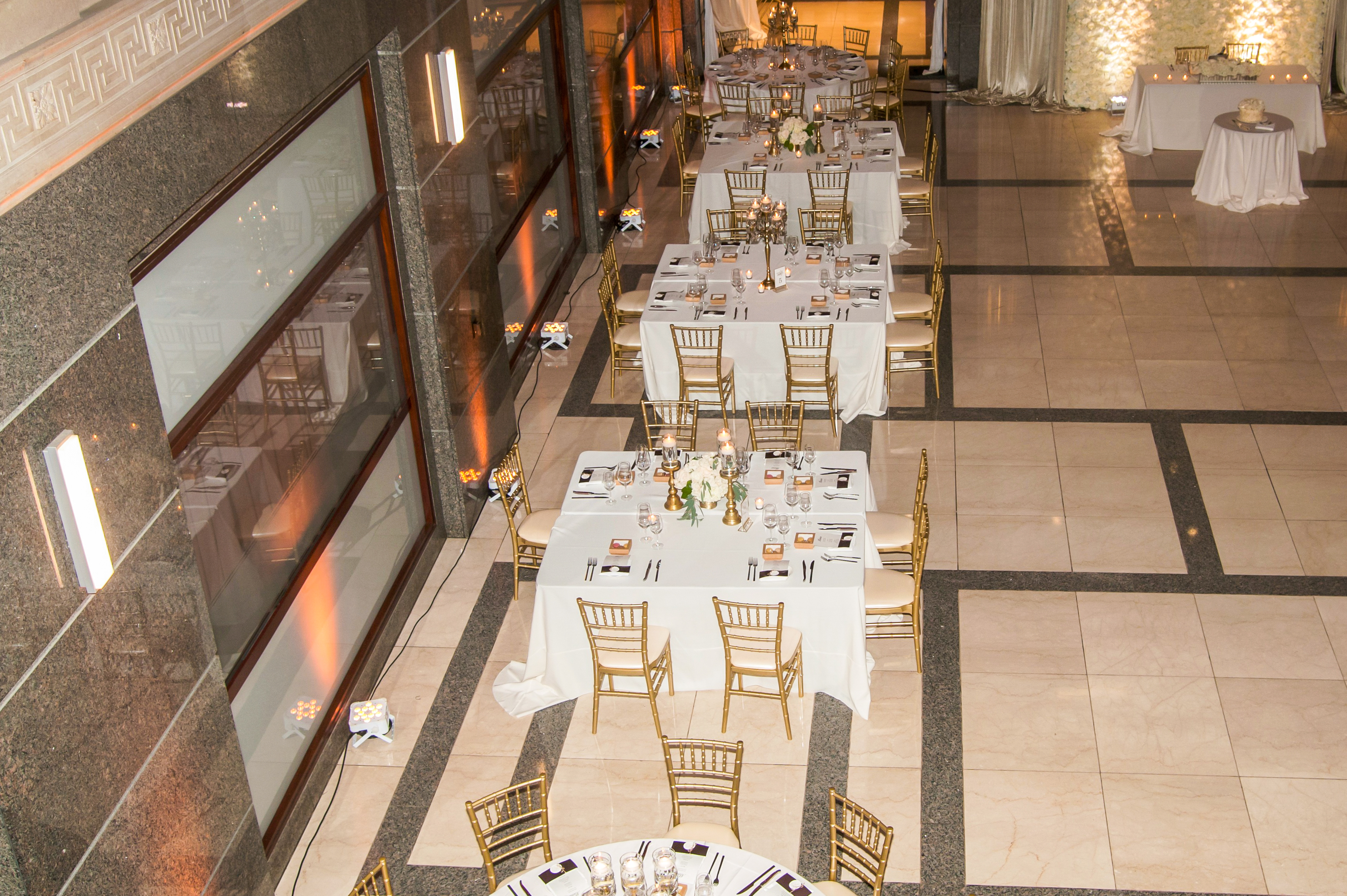 the inside of a building