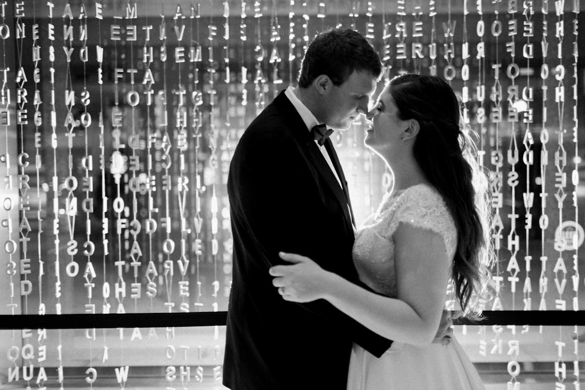 bride and groom