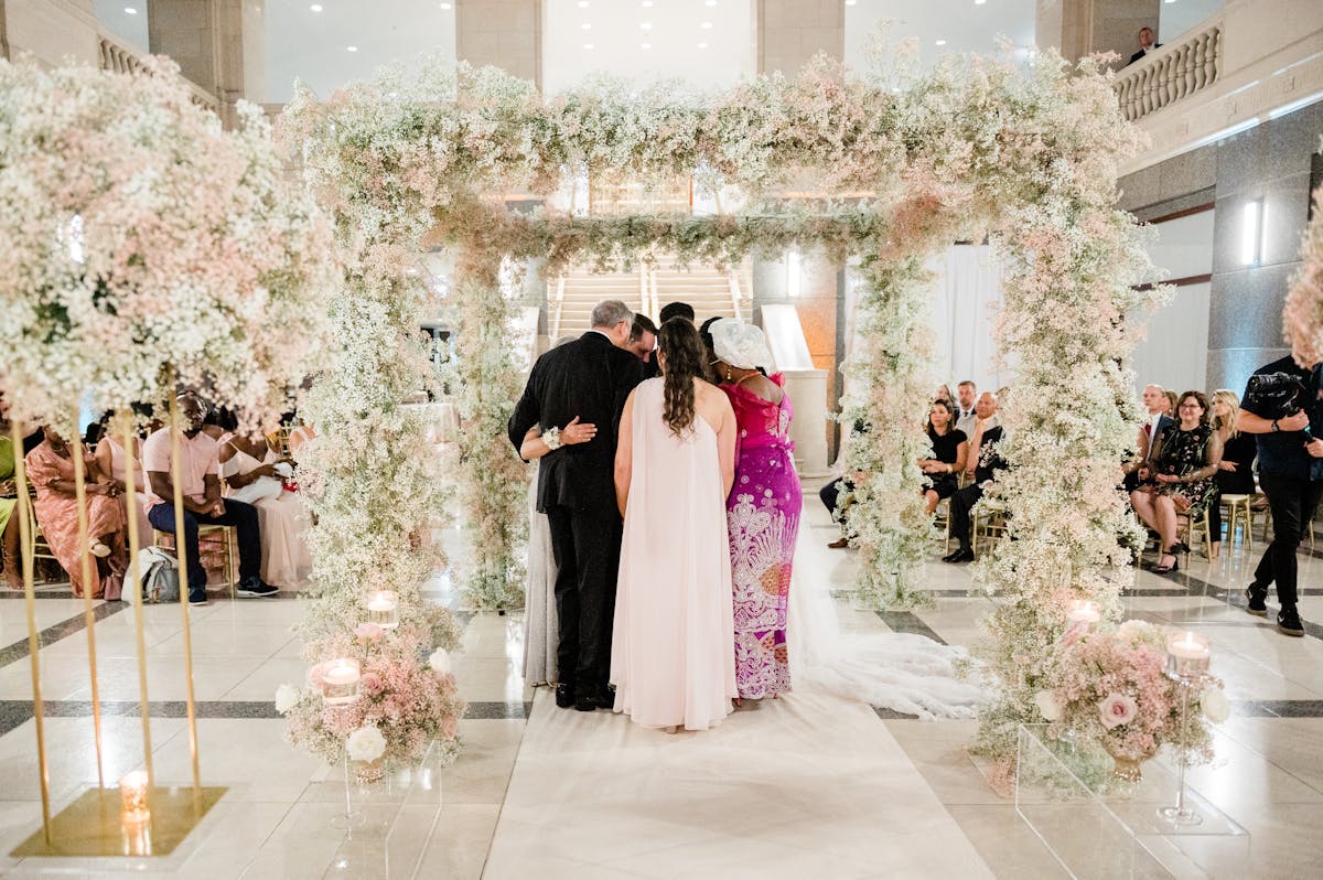 a wedding ceremony
