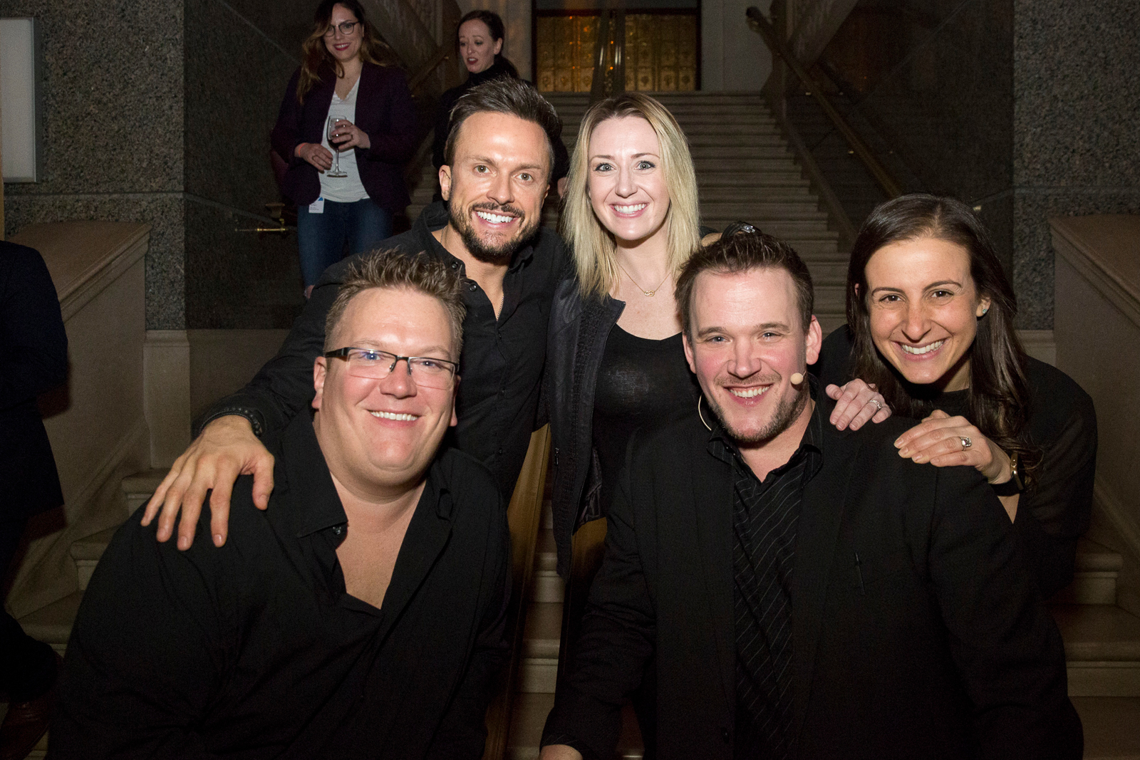 Colleagues at Somm Madness at a Downtown Chicago Historical Corporate Event Venue